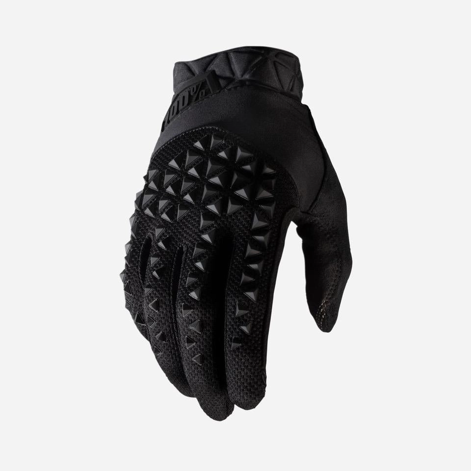 100% Geomatic Race Gloves - Black
