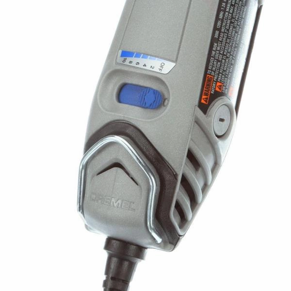 3000 Series 1.2 Amp Corded Variable Speed Rotary Tool Kit with 31 Accessories and Plastic Case