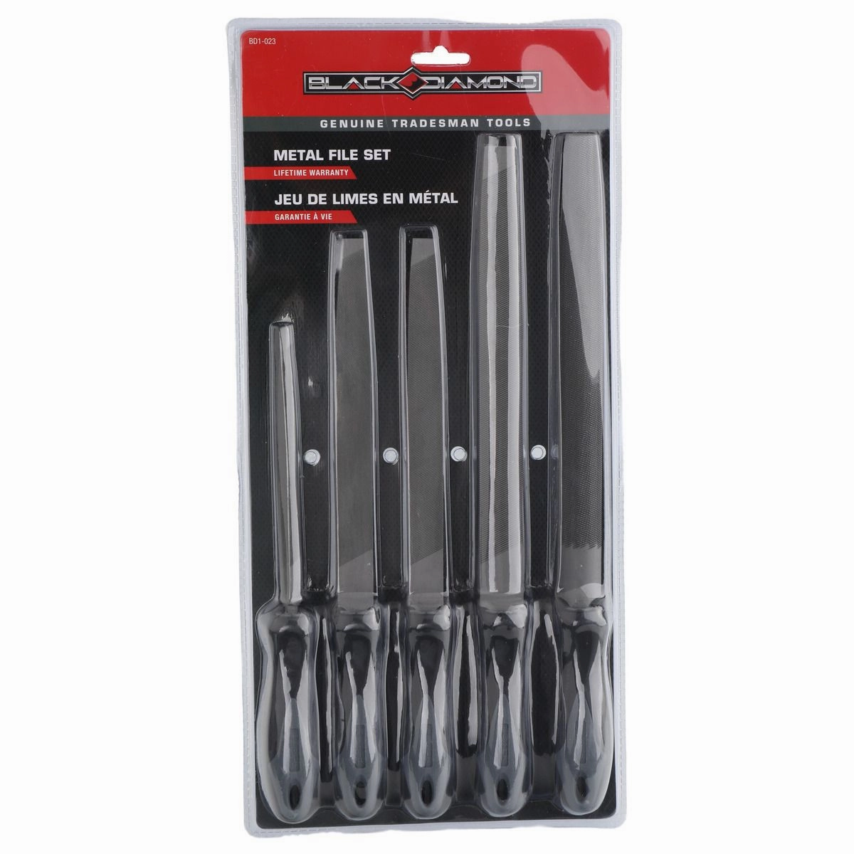 5 Piece Metal File Set