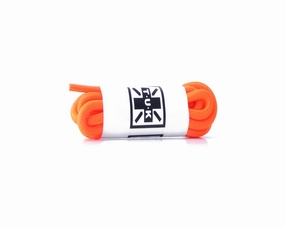75 CM Neon Orange Round Laces