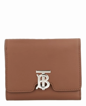 'TB' Plaque Bi-Fold Wallet