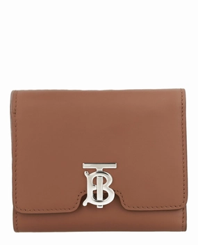 'TB' Plaque Bi-Fold Wallet