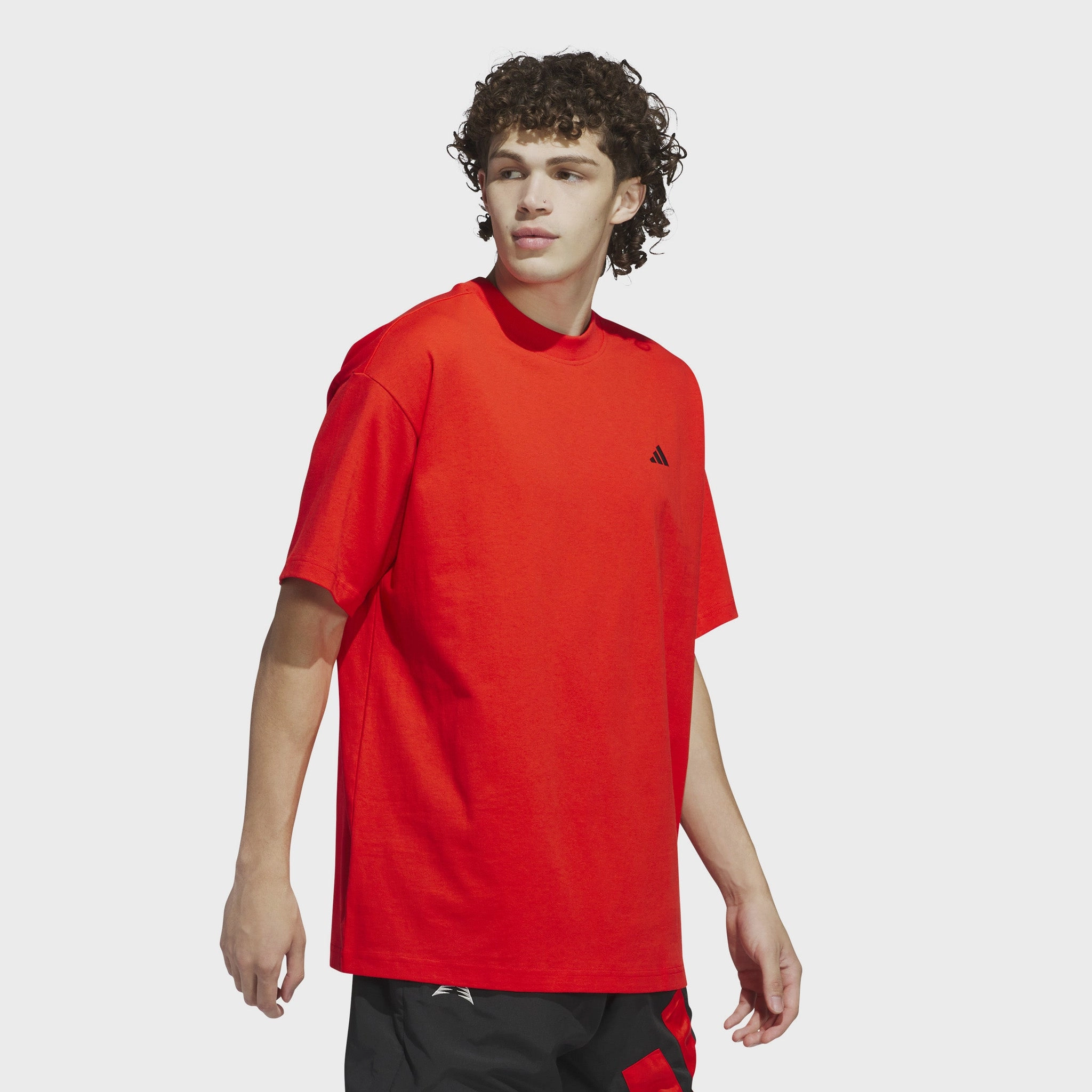 adidas Anthony Edwards Takeover GFX T-shirt / Active Red