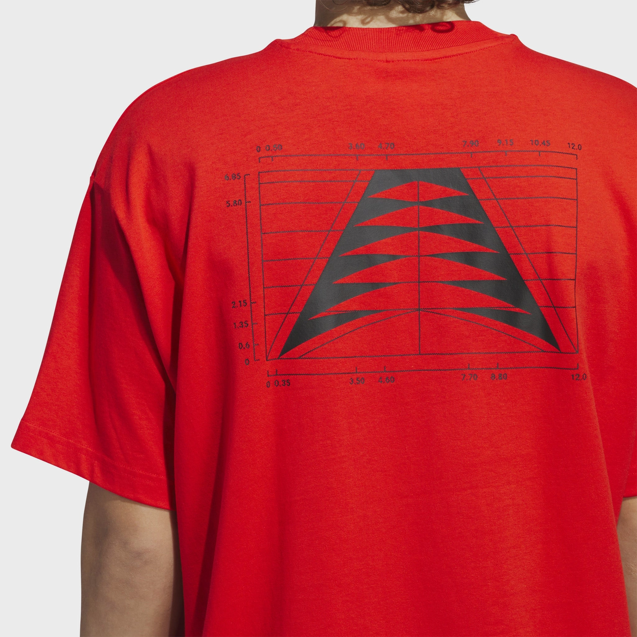 adidas Anthony Edwards Takeover GFX T-shirt / Active Red