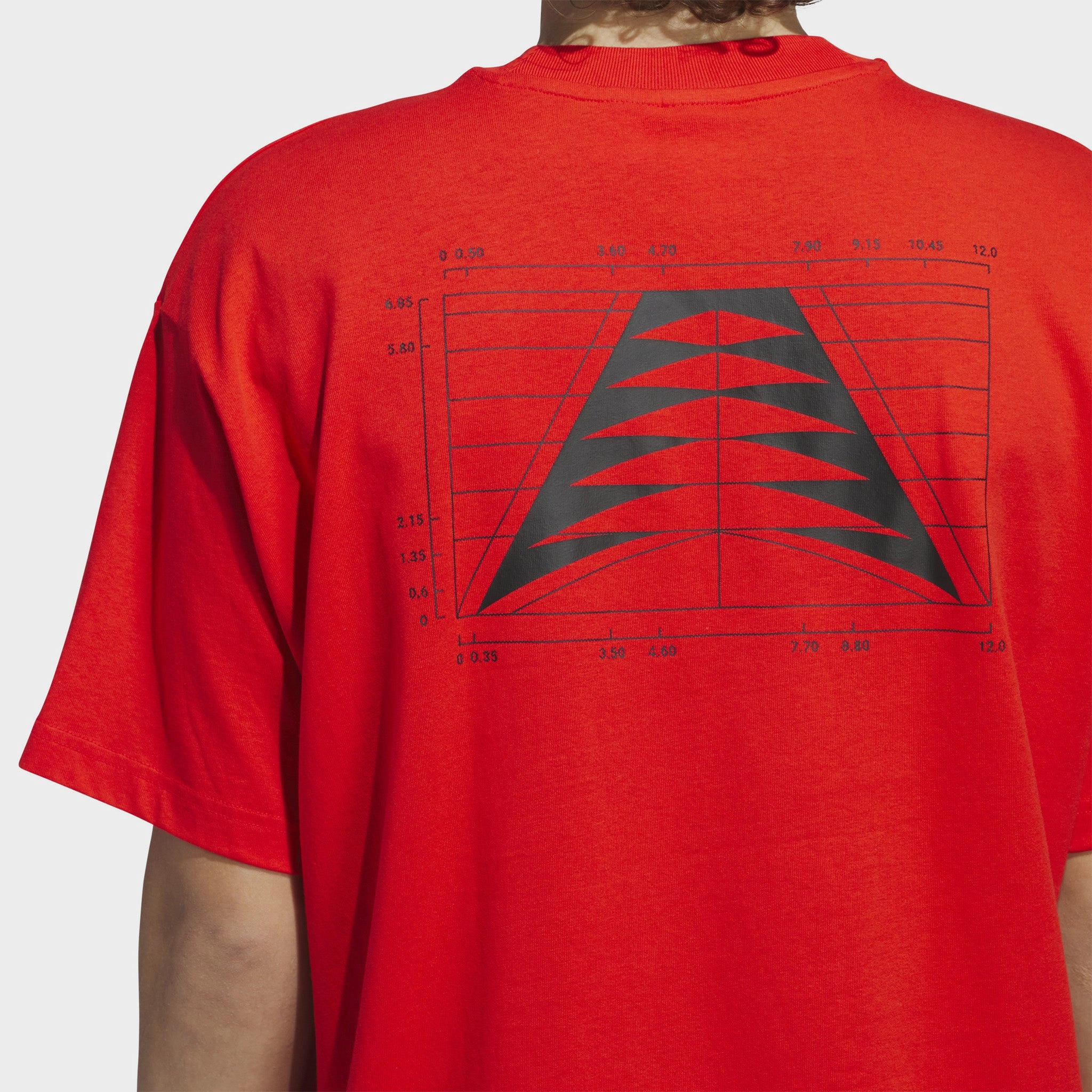 adidas Anthony Edwards Takeover GFX T-shirt / Active Red