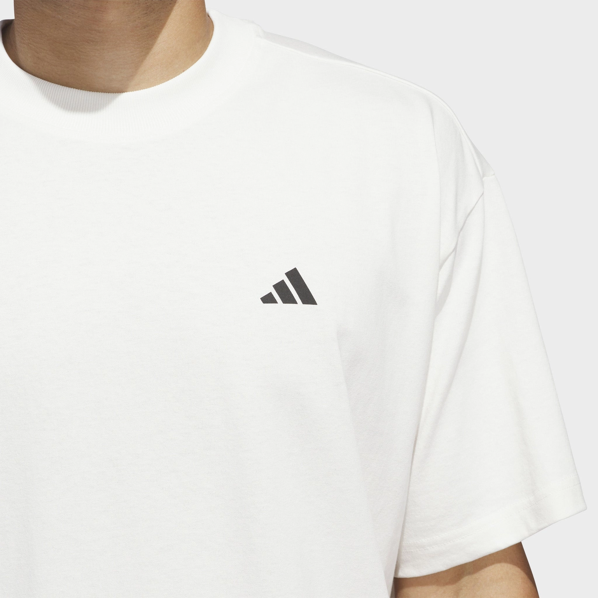 adidas Anthony Edwards Takeover GFX T-shirt / Cloud White