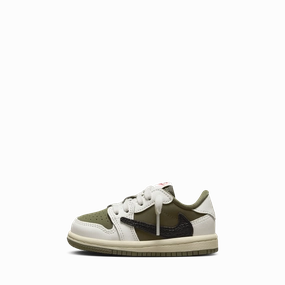 Air Jordan 1 Low TD x Travis Scott 'Reverse Olive'