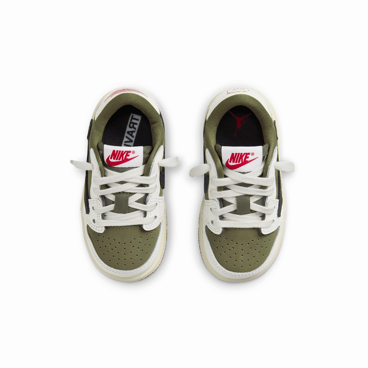 Air Jordan 1 Low TD x Travis Scott 'Reverse Olive'