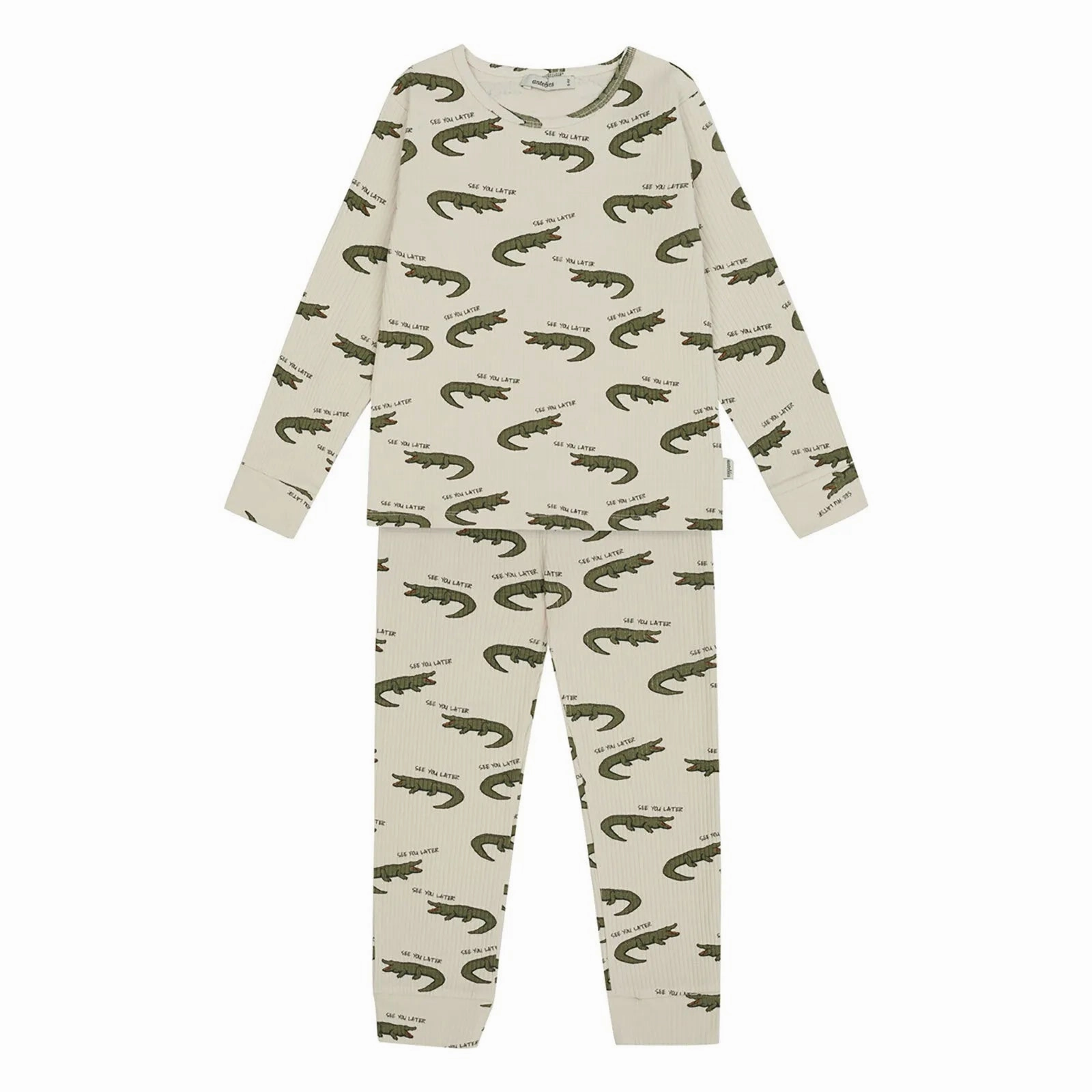 Antebies Crocodile Fun Rib Pyjama