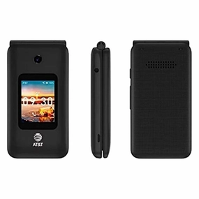 AT-T Cingular Flip 4 Smartflip IV U102AA 4G Phone for AT&T Includes AT&T Sim Card, Black