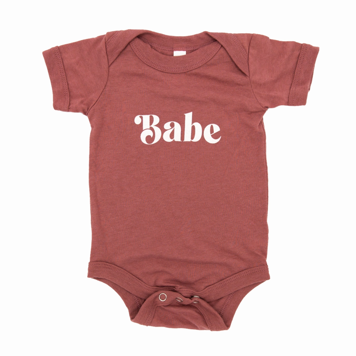 Babe Onesie - Dusty Pink