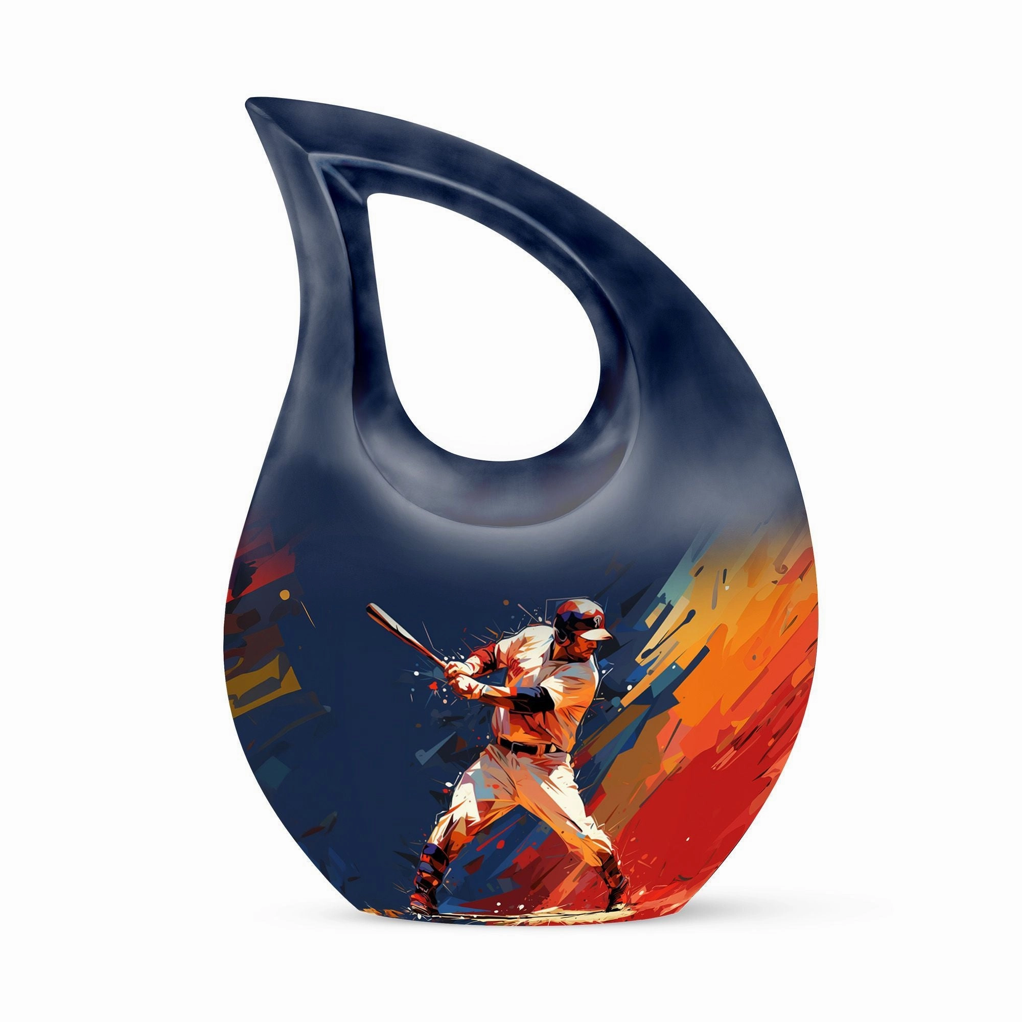 Baseball Urn - A Symbolic Memorial Keepsake Urn for Ashes