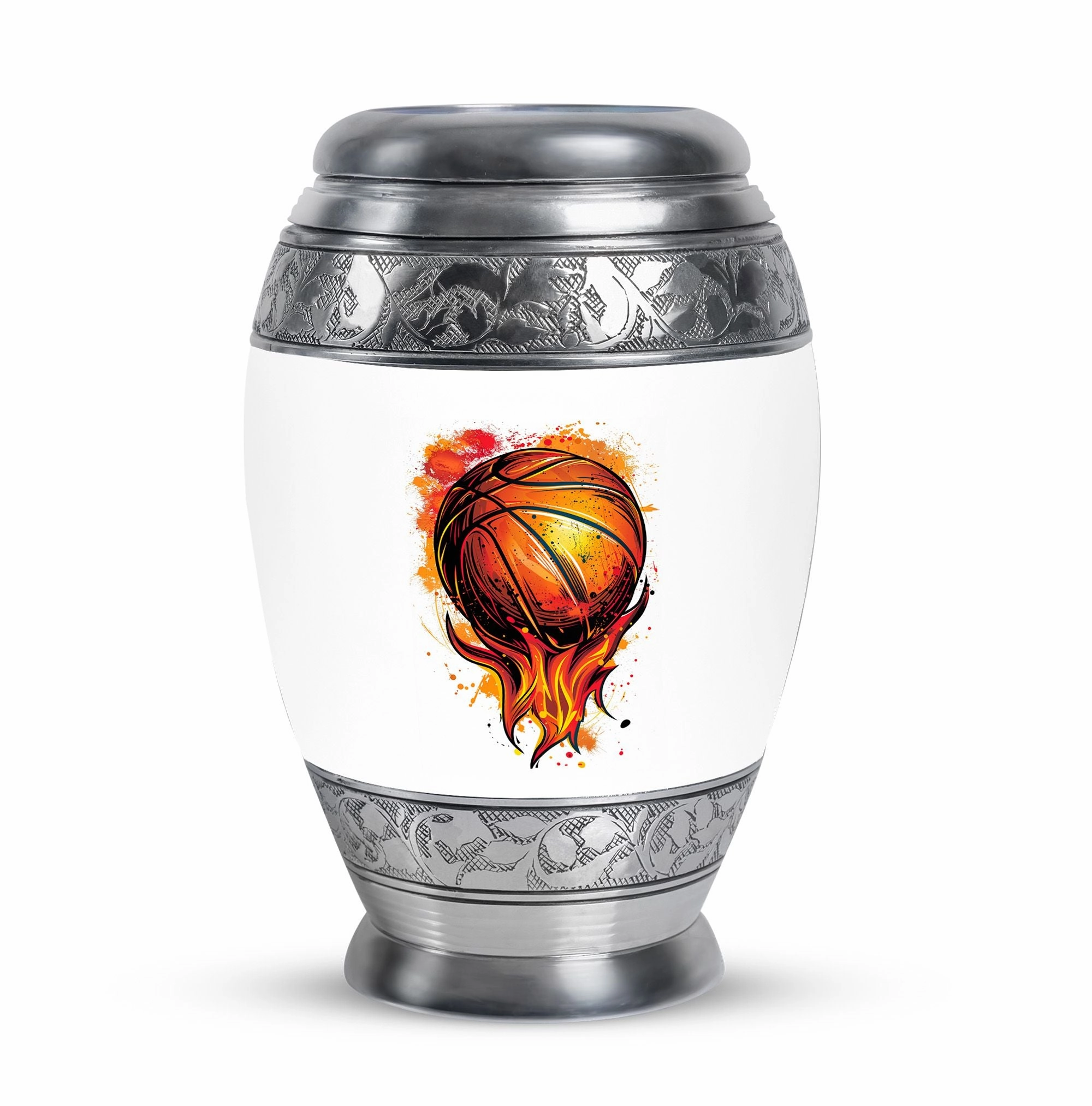 Basketball Cremation Medium Urn For Ashes Memorial & Funeral Urn