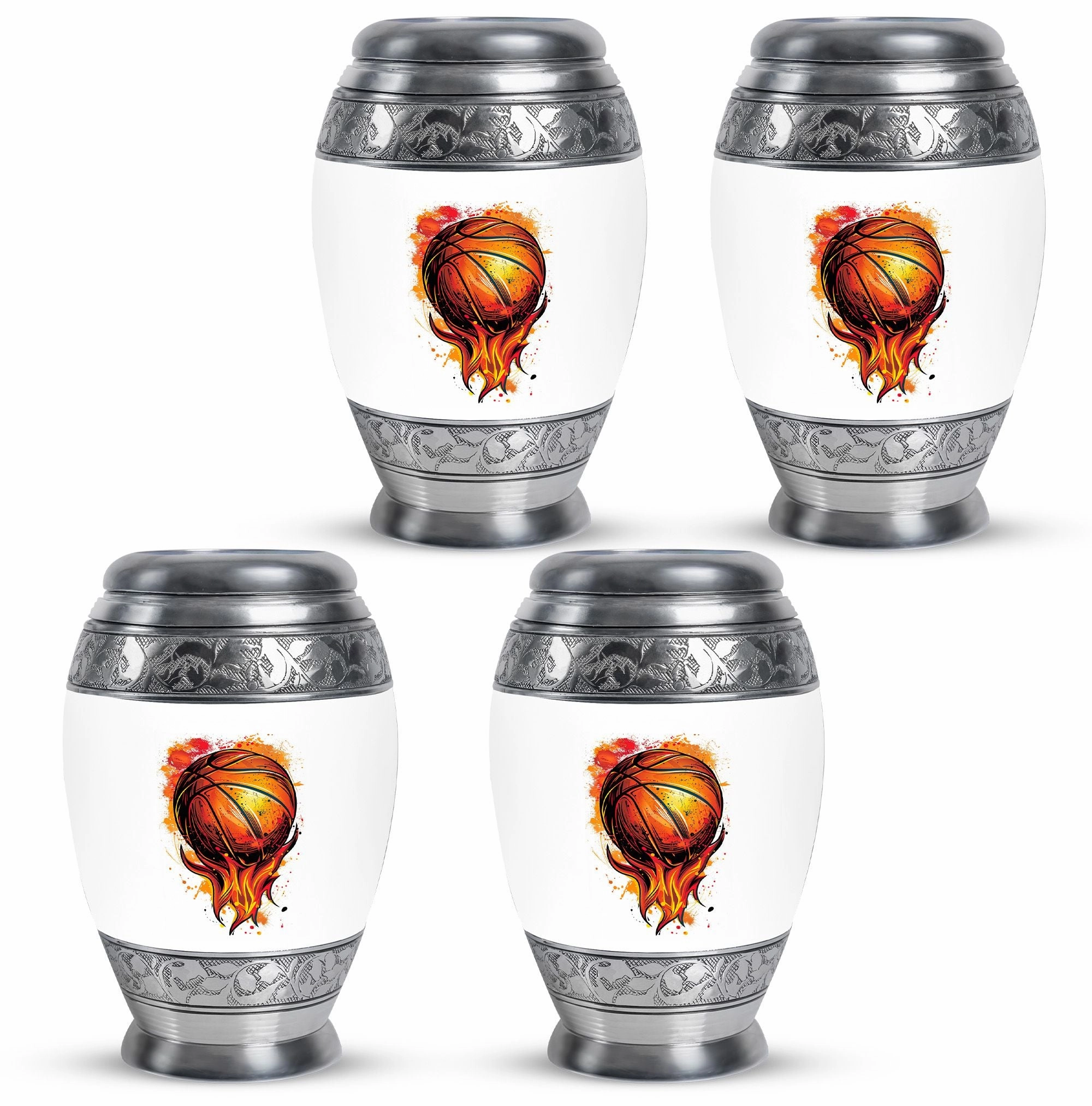 Basketball Cremation Medium Urn For Ashes Memorial & Funeral Urn