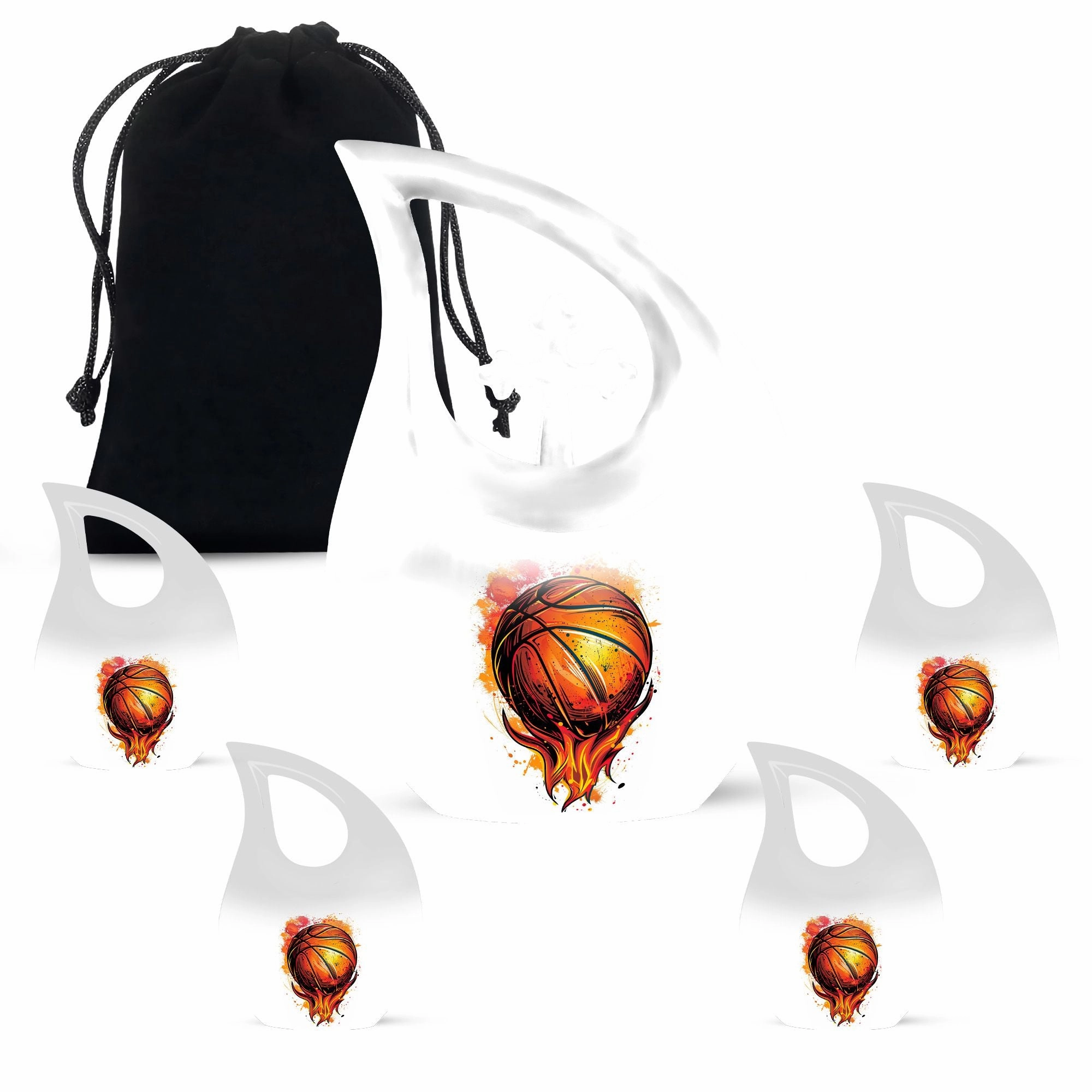 Basketball Cremation Medium Urn For Ashes Memorial & Funeral Urn