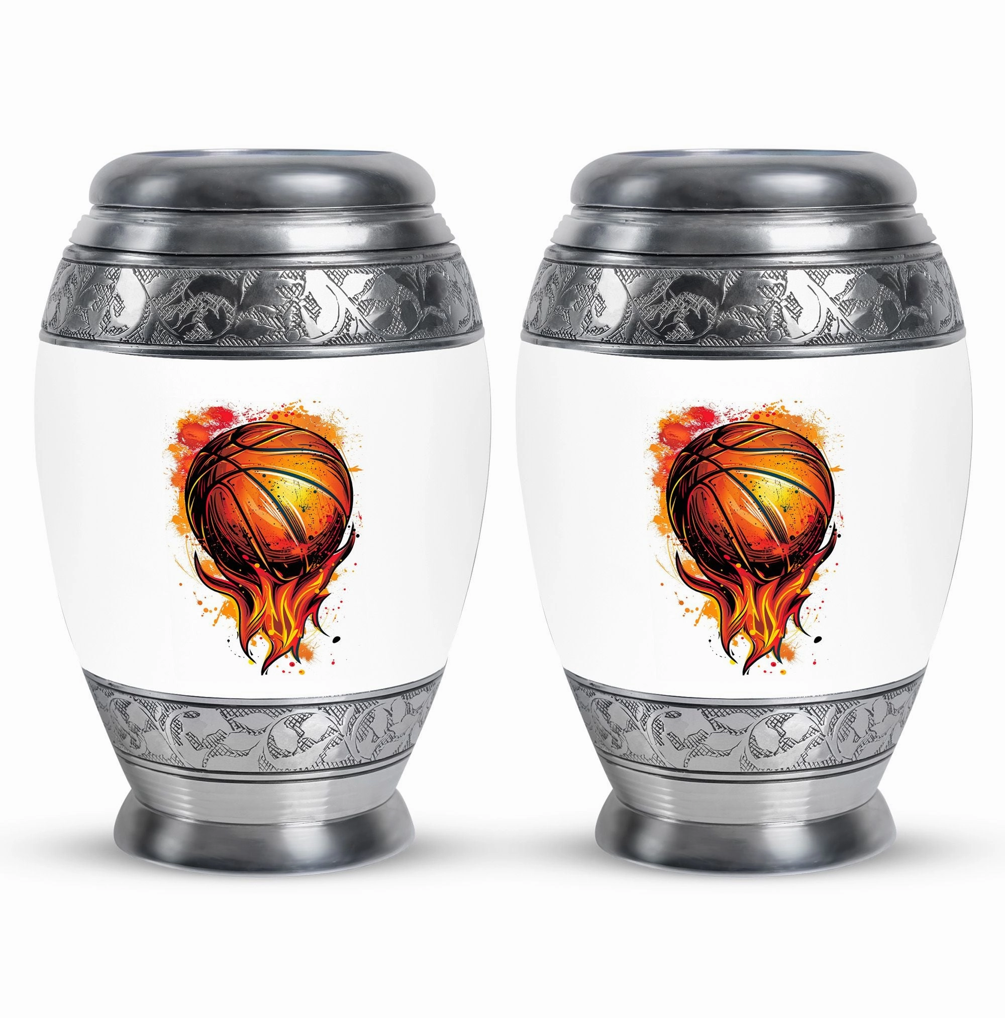 Basketball Cremation Medium Urn For Ashes Memorial & Funeral Urn
