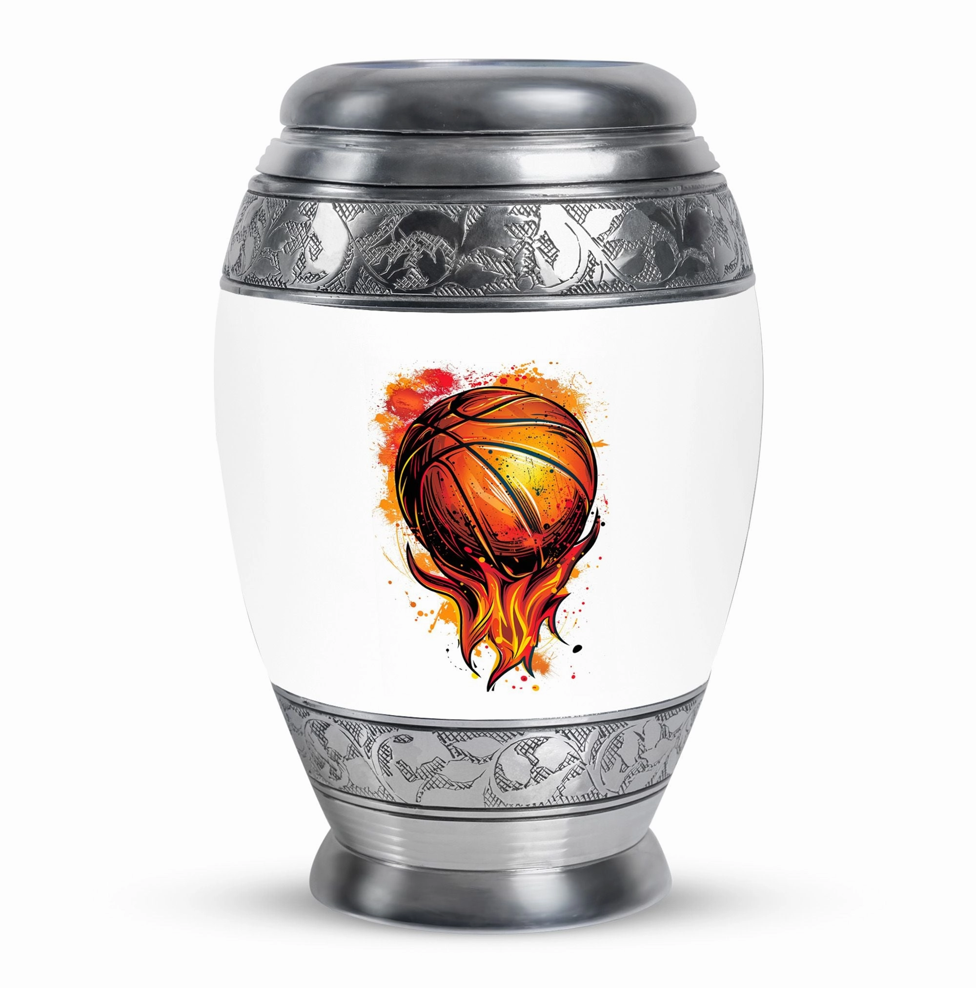 Basketball Cremation Medium Urn For Ashes Memorial & Funeral Urn
