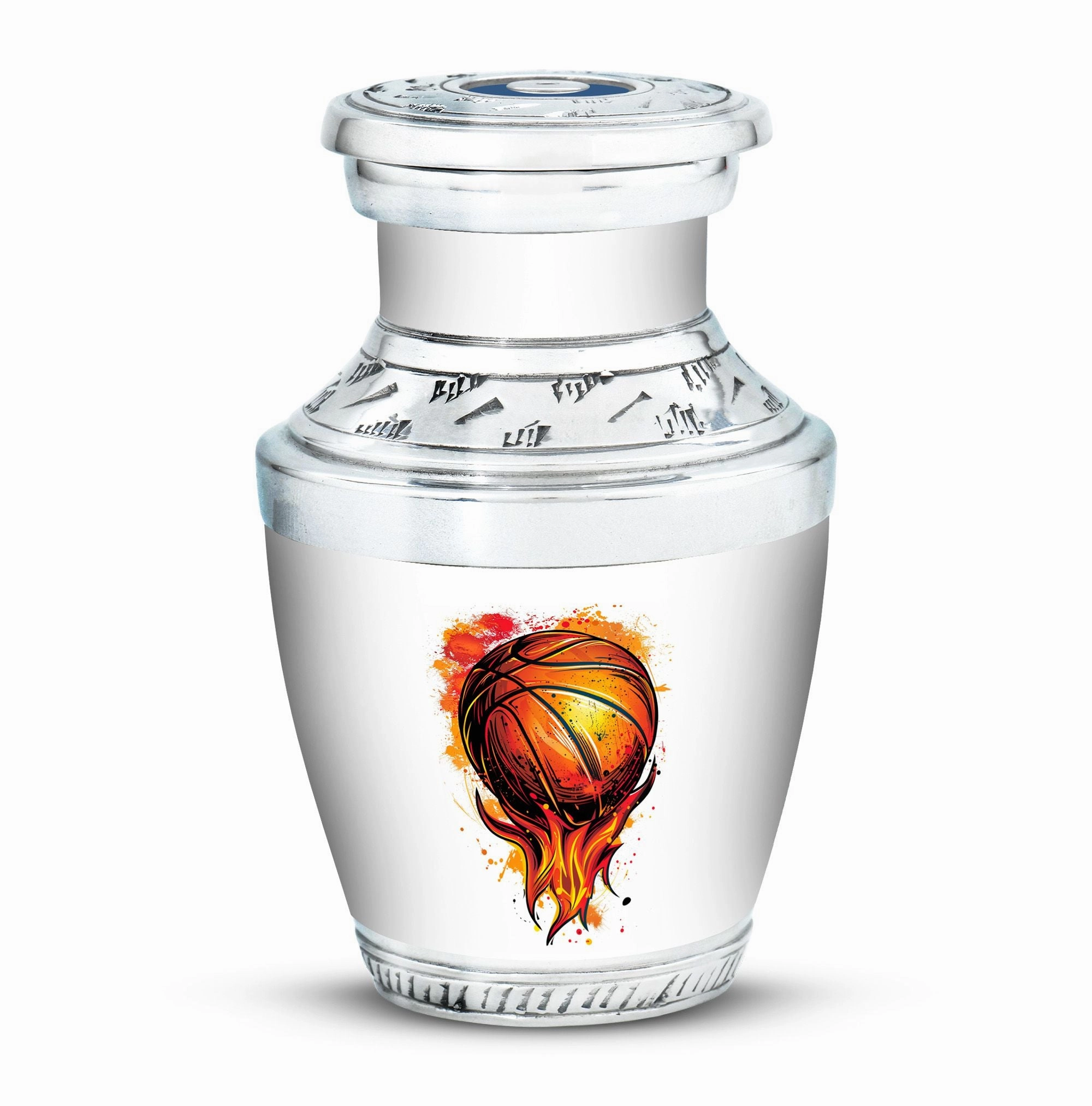 Basketball Cremation Medium Urn For Ashes Memorial & Funeral Urn