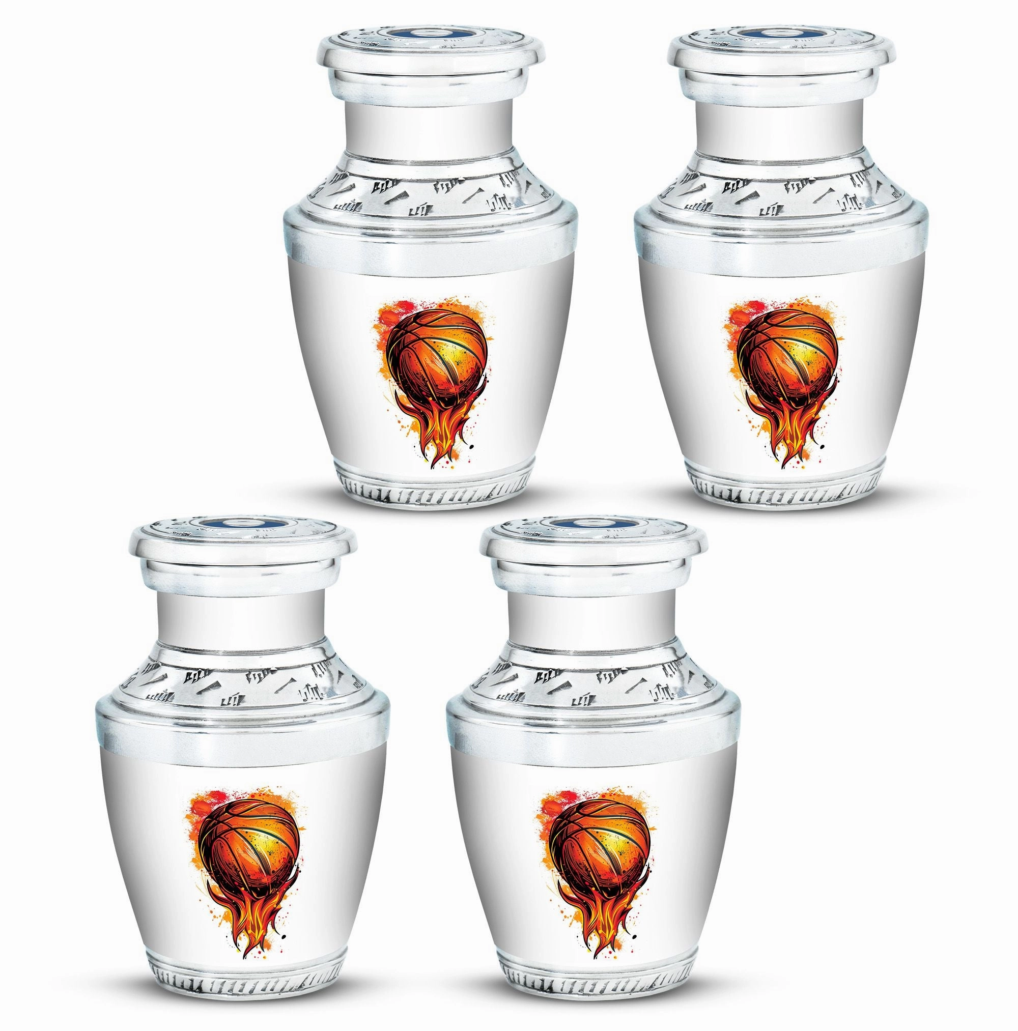 Basketball Cremation Medium Urn For Ashes Memorial & Funeral Urn