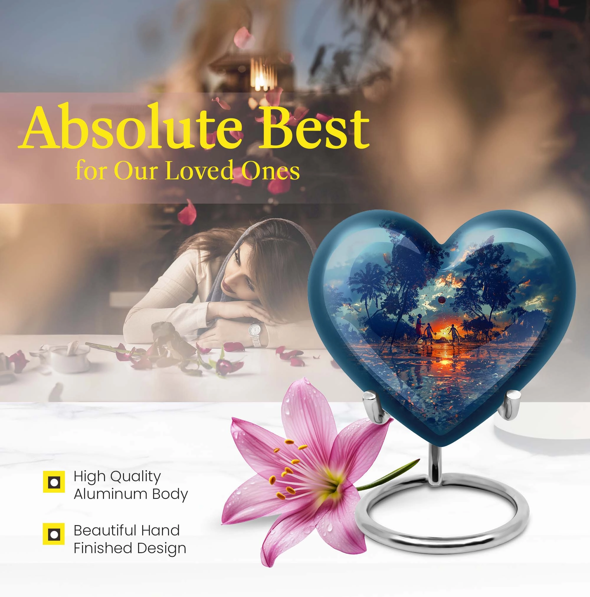 Basketball Cremation Urn - Funeral Remembrance for Adult Male