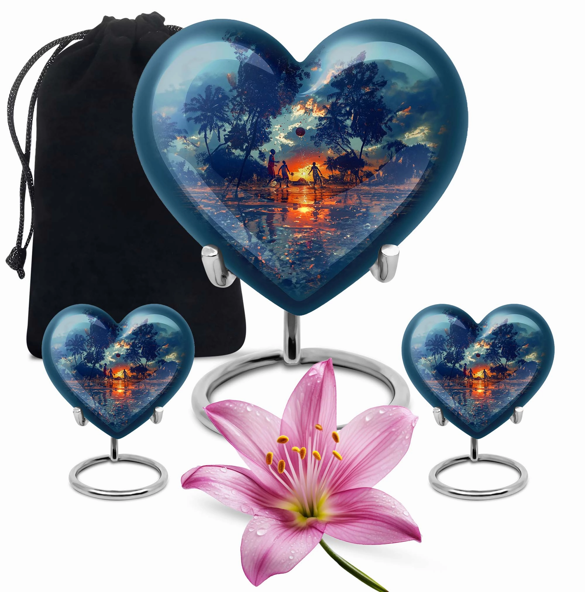 Basketball Cremation Urn - Funeral Remembrance for Adult Male