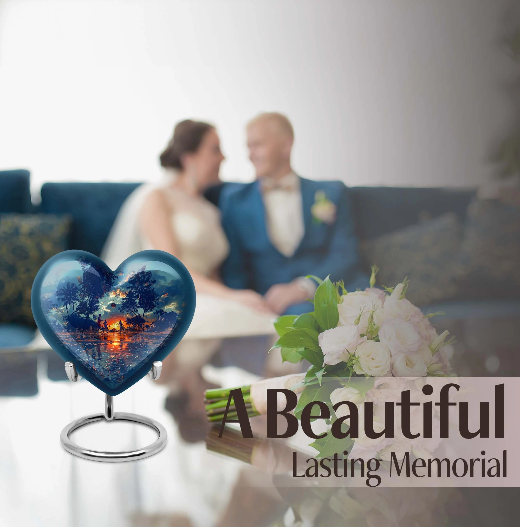 Basketball Cremation Urn - Funeral Remembrance for Adult Male