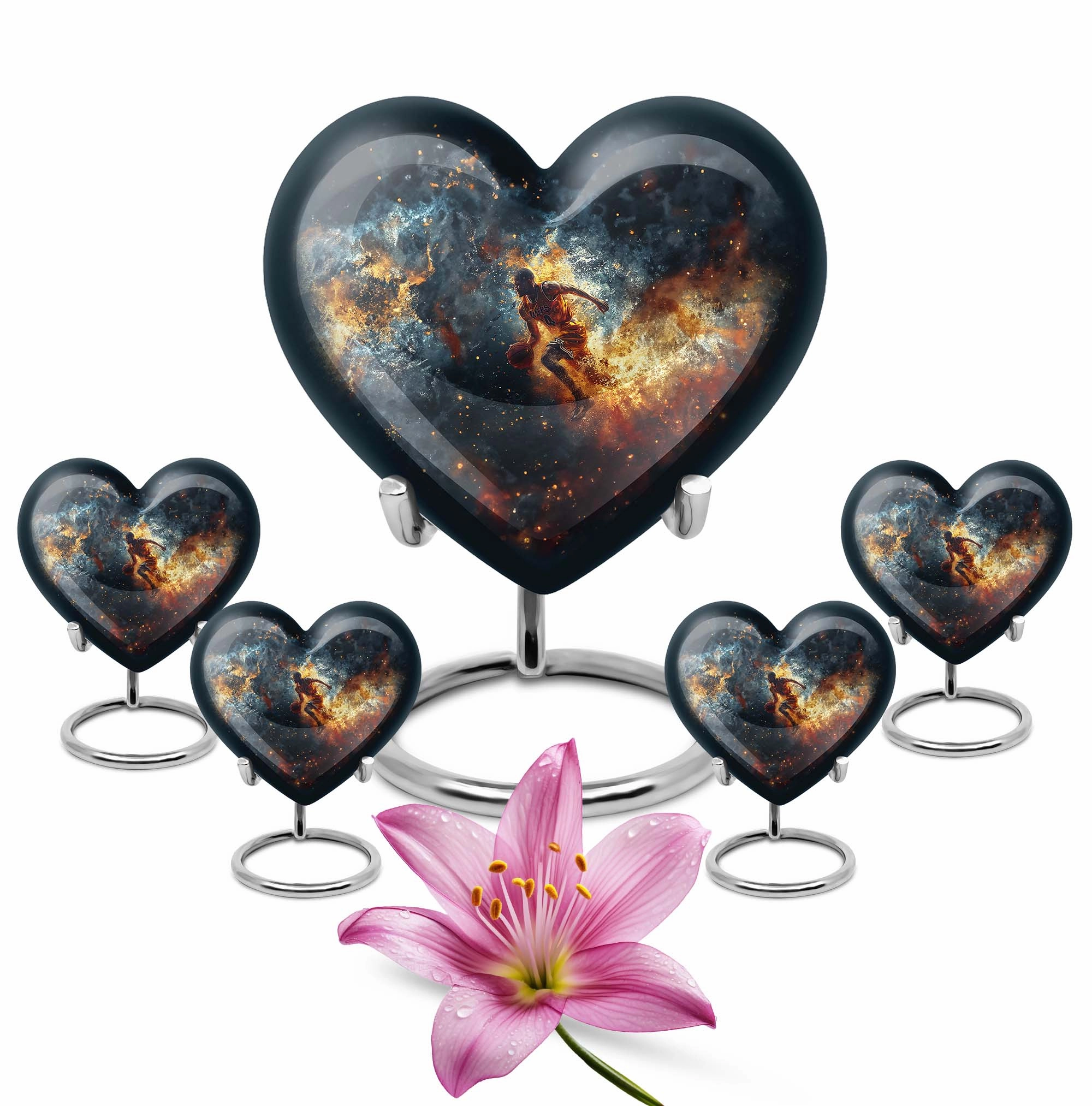 Basketball Cremation Urns For Human Ashes Memorial & Funeral Urn