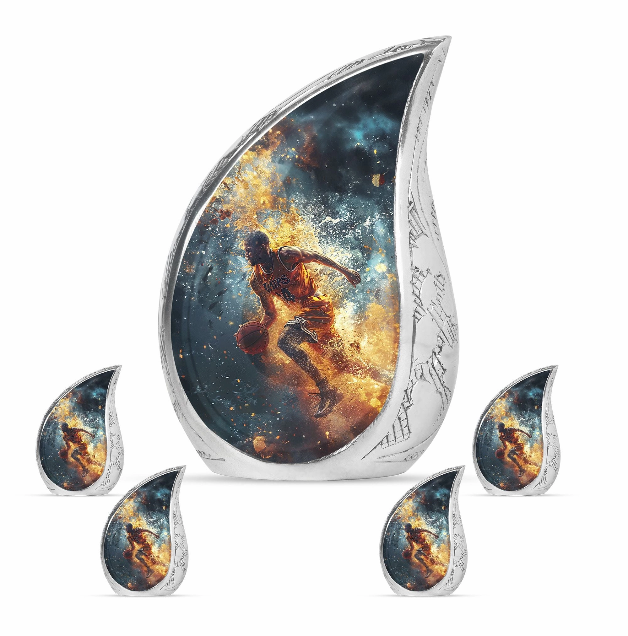 Basketball Cremation Urns For Human Ashes Memorial & Funeral Urn