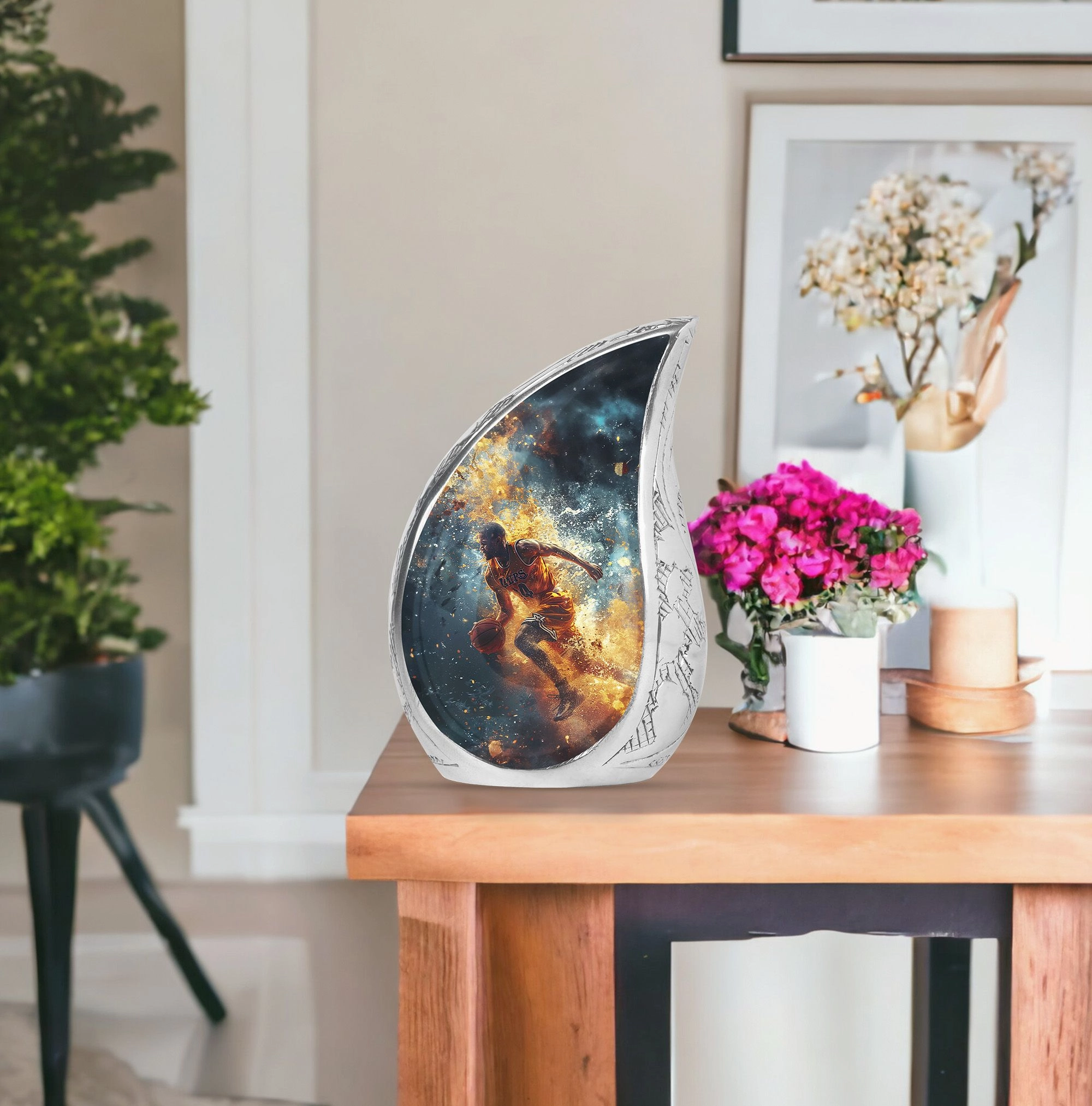 Basketball Cremation Urns For Human Ashes Memorial & Funeral Urn