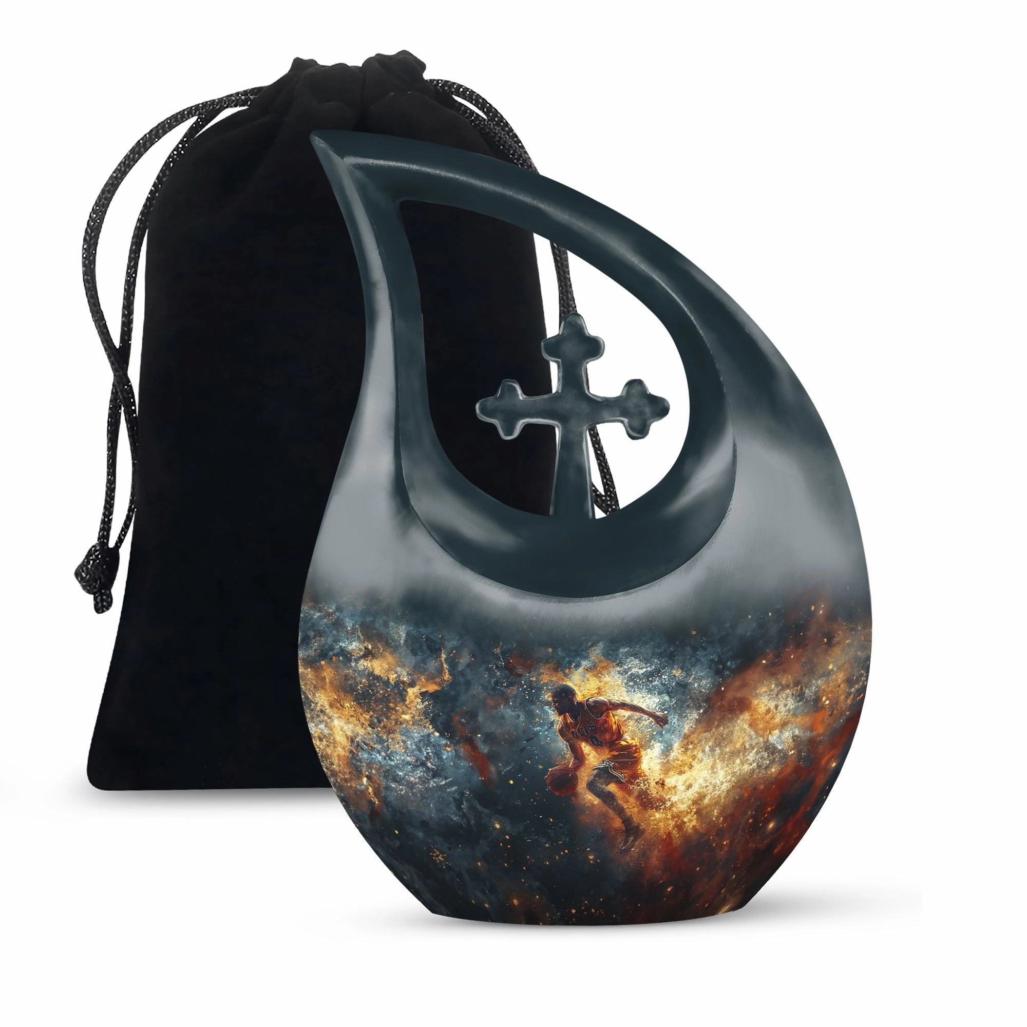 Basketball Cremation Urns For Human Ashes Memorial & Funeral Urn