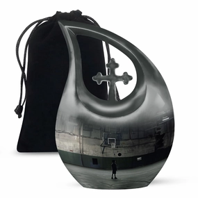 Basketball Themed Memorial Urn for Lasting Keepsake