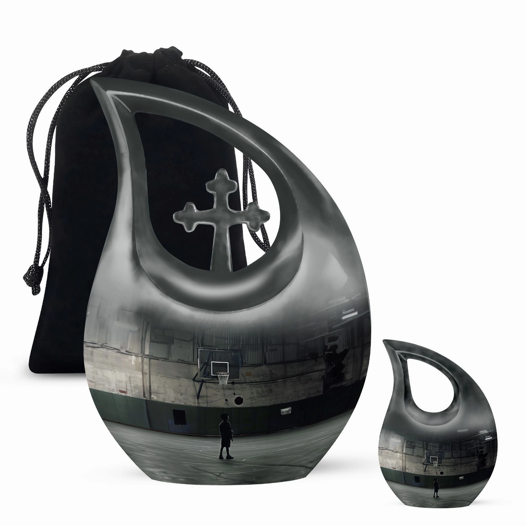 Basketball Themed Memorial Urn for Lasting Keepsake