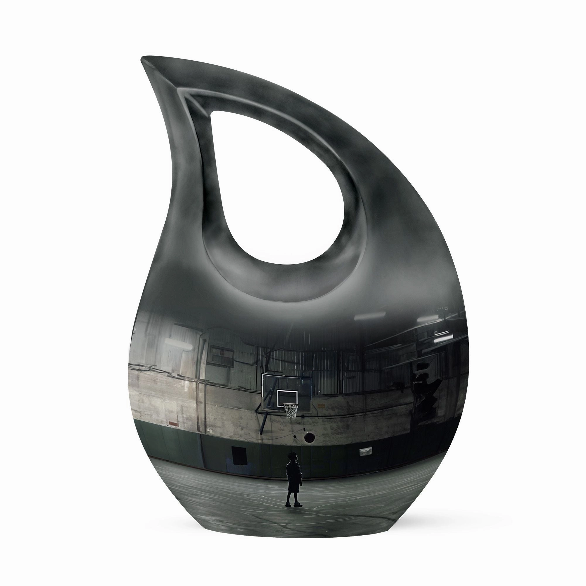 Basketball Themed Memorial Urn for Lasting Keepsake