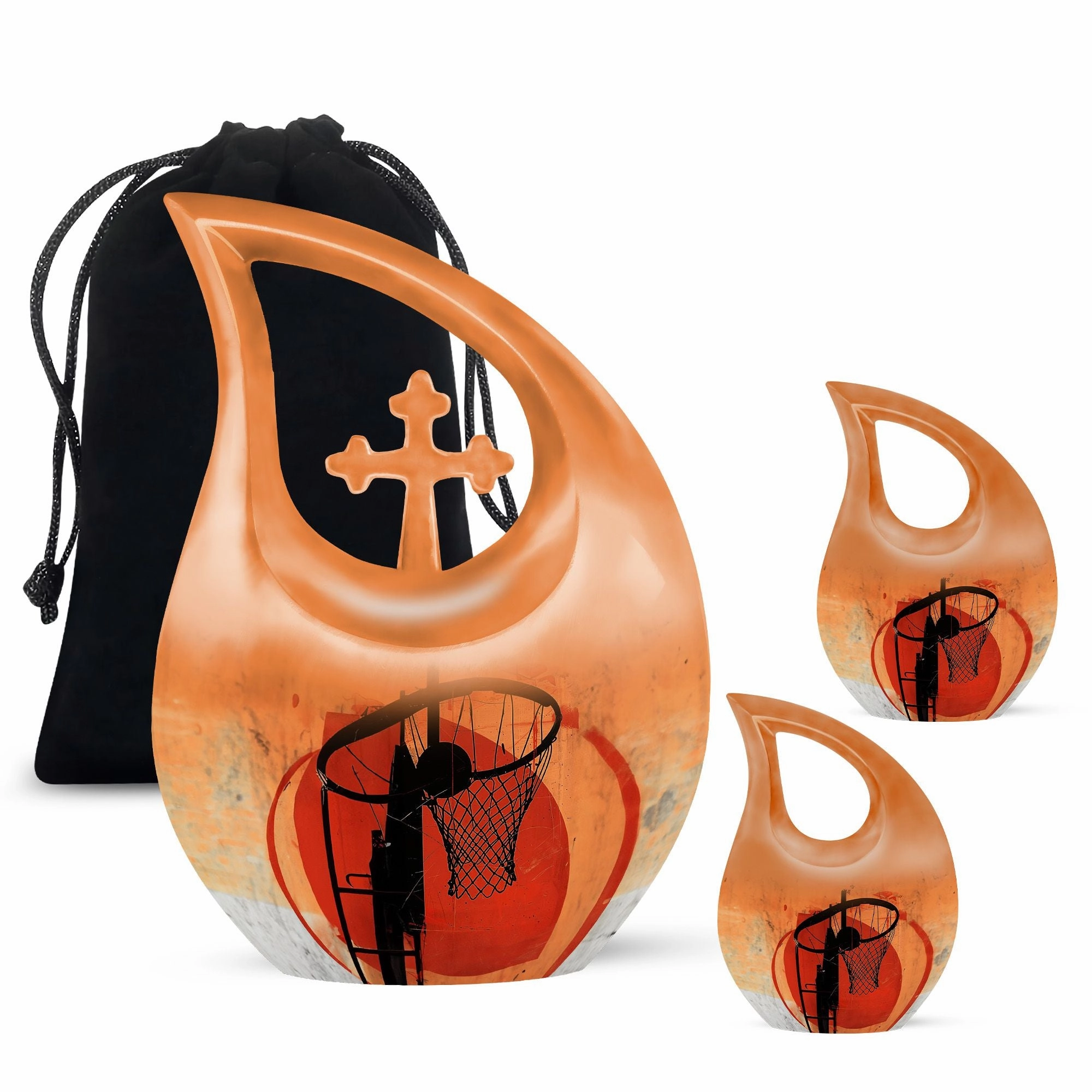 Basketball Tribute Keepsake - Ultimate Memorial Ashes Urn