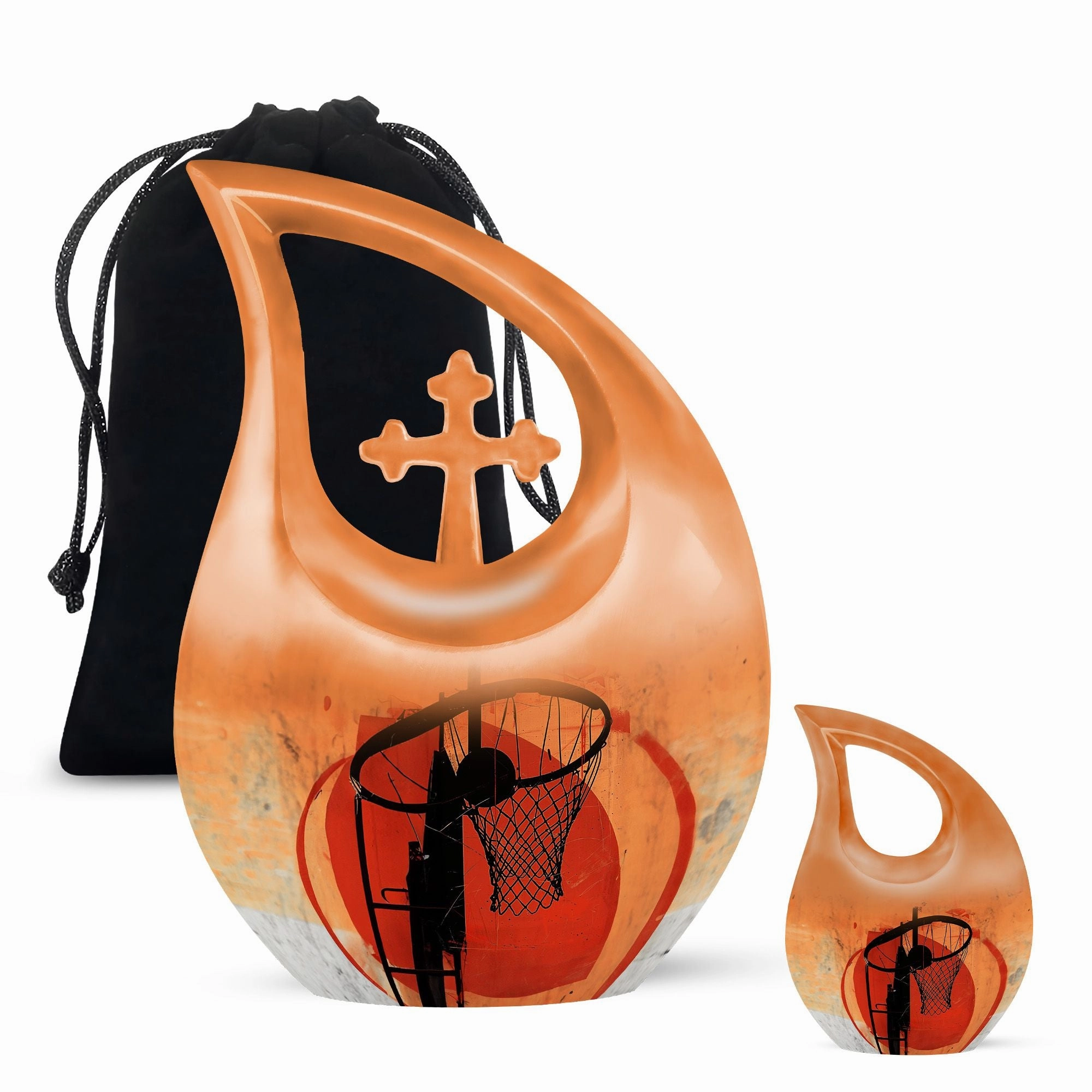 Basketball Tribute Keepsake - Ultimate Memorial Ashes Urn
