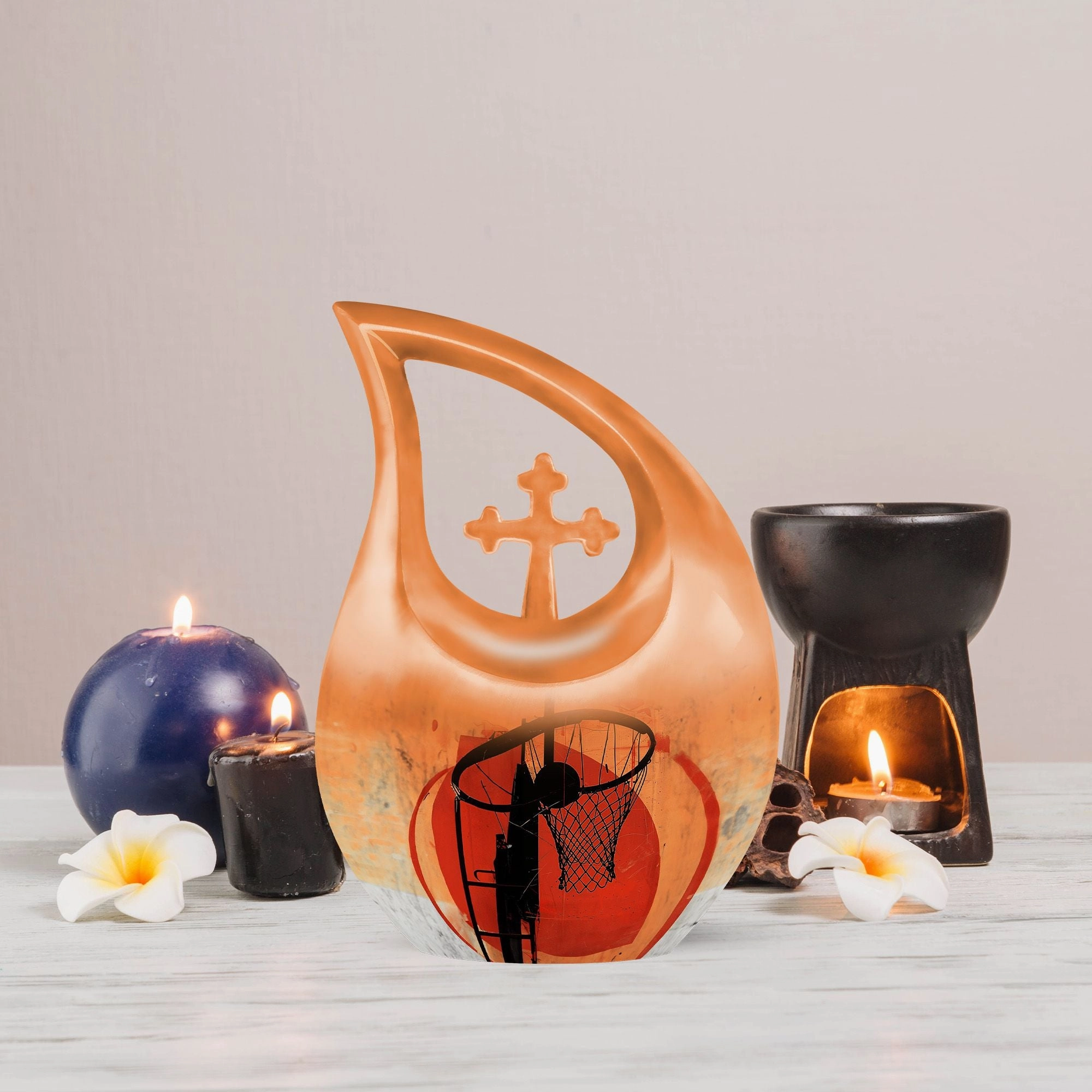 Basketball Tribute Keepsake - Ultimate Memorial Ashes Urn