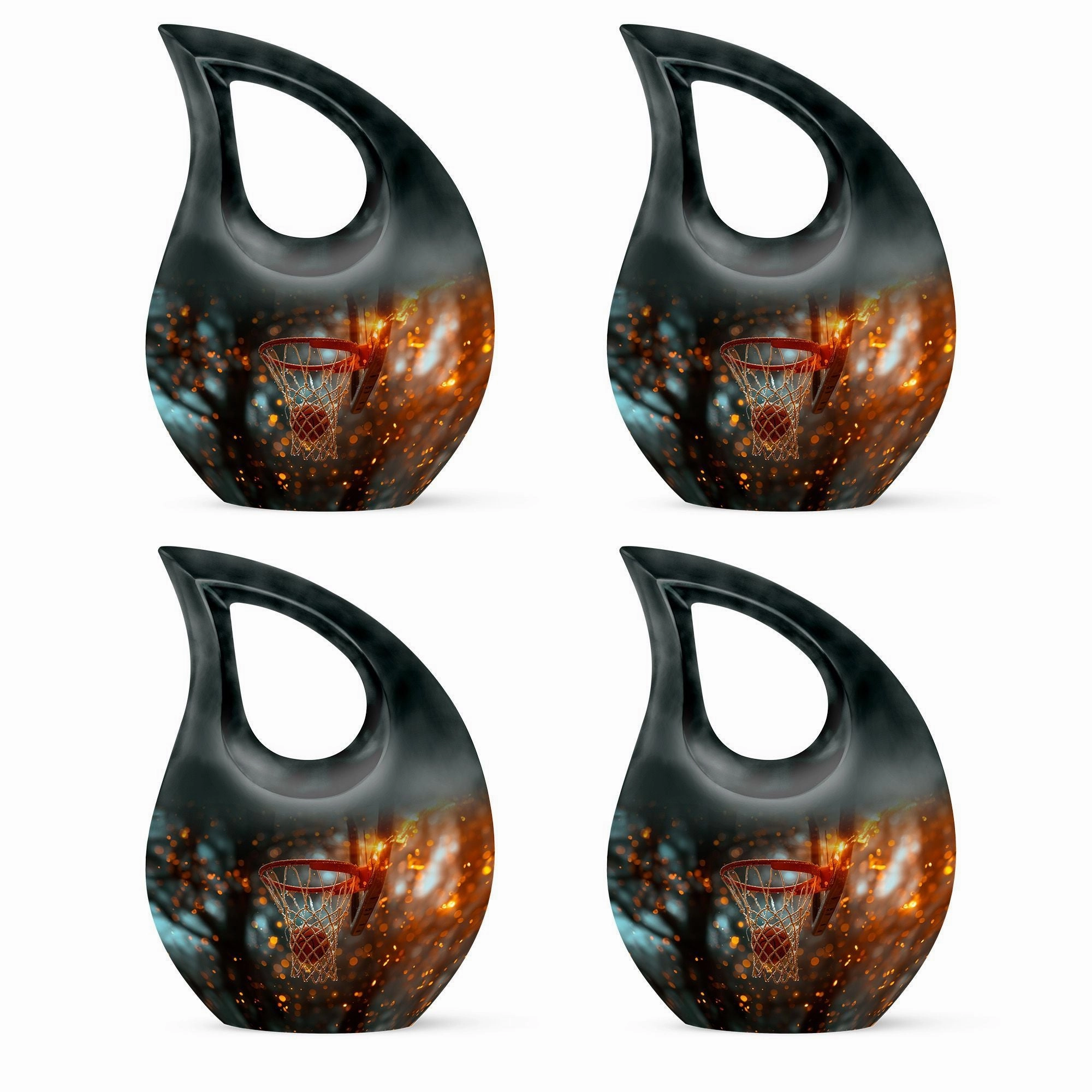 Basketball Urn- Adult Cremation Urn For Human Ashes