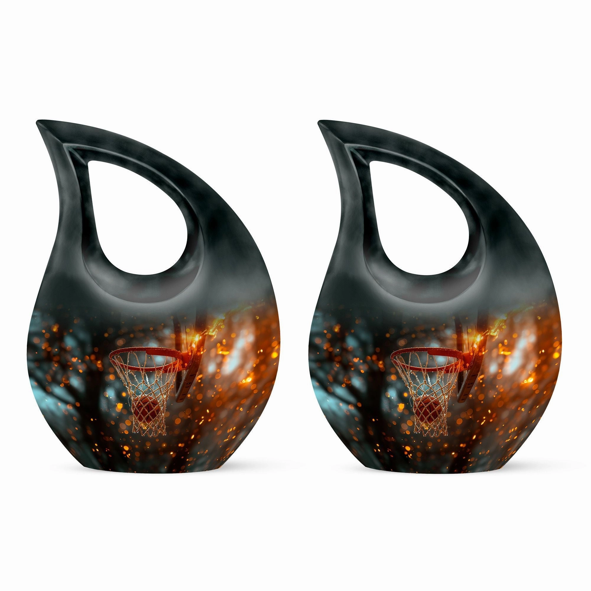 Basketball Urn- Adult Cremation Urn For Human Ashes