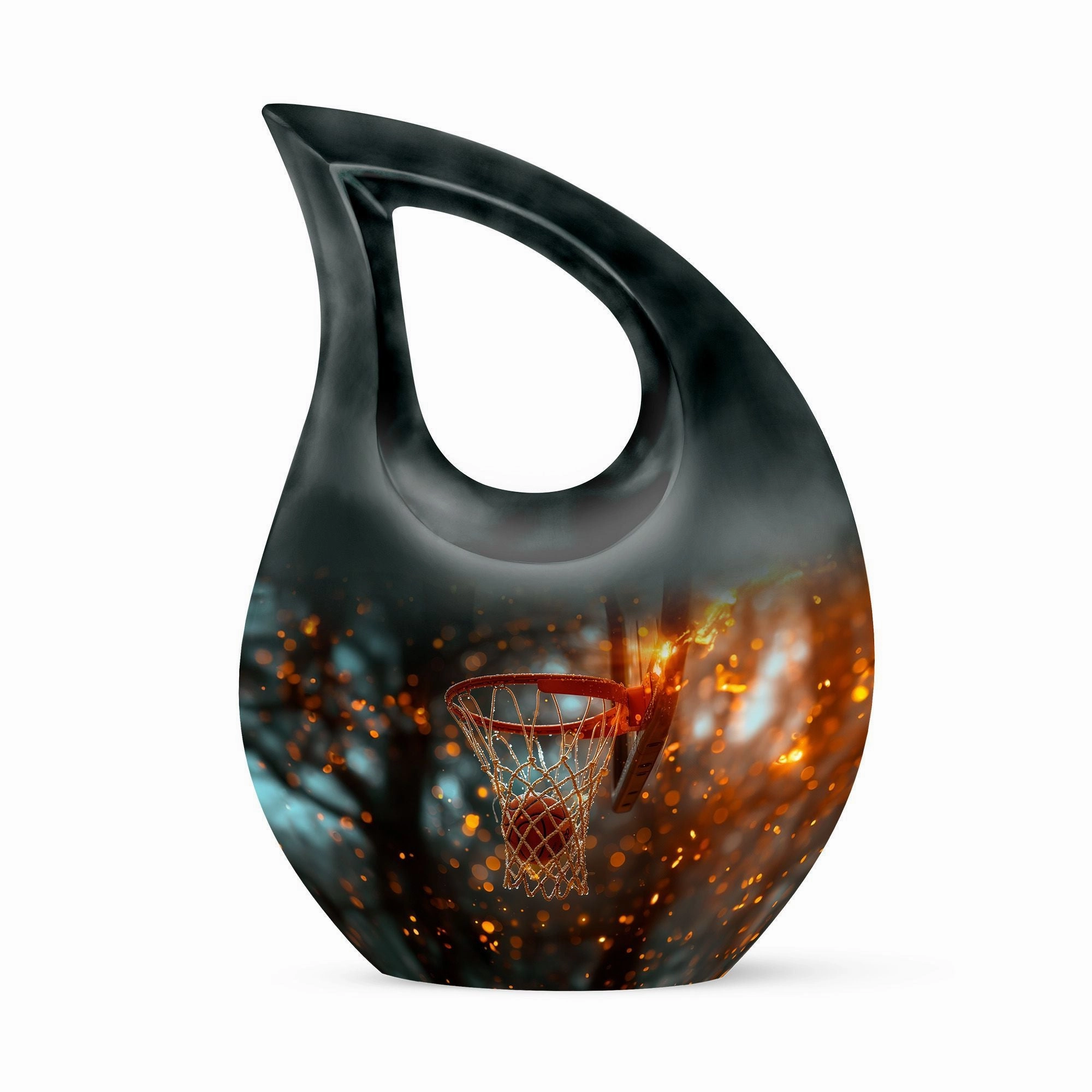 Basketball Urn- Adult Cremation Urn For Human Ashes