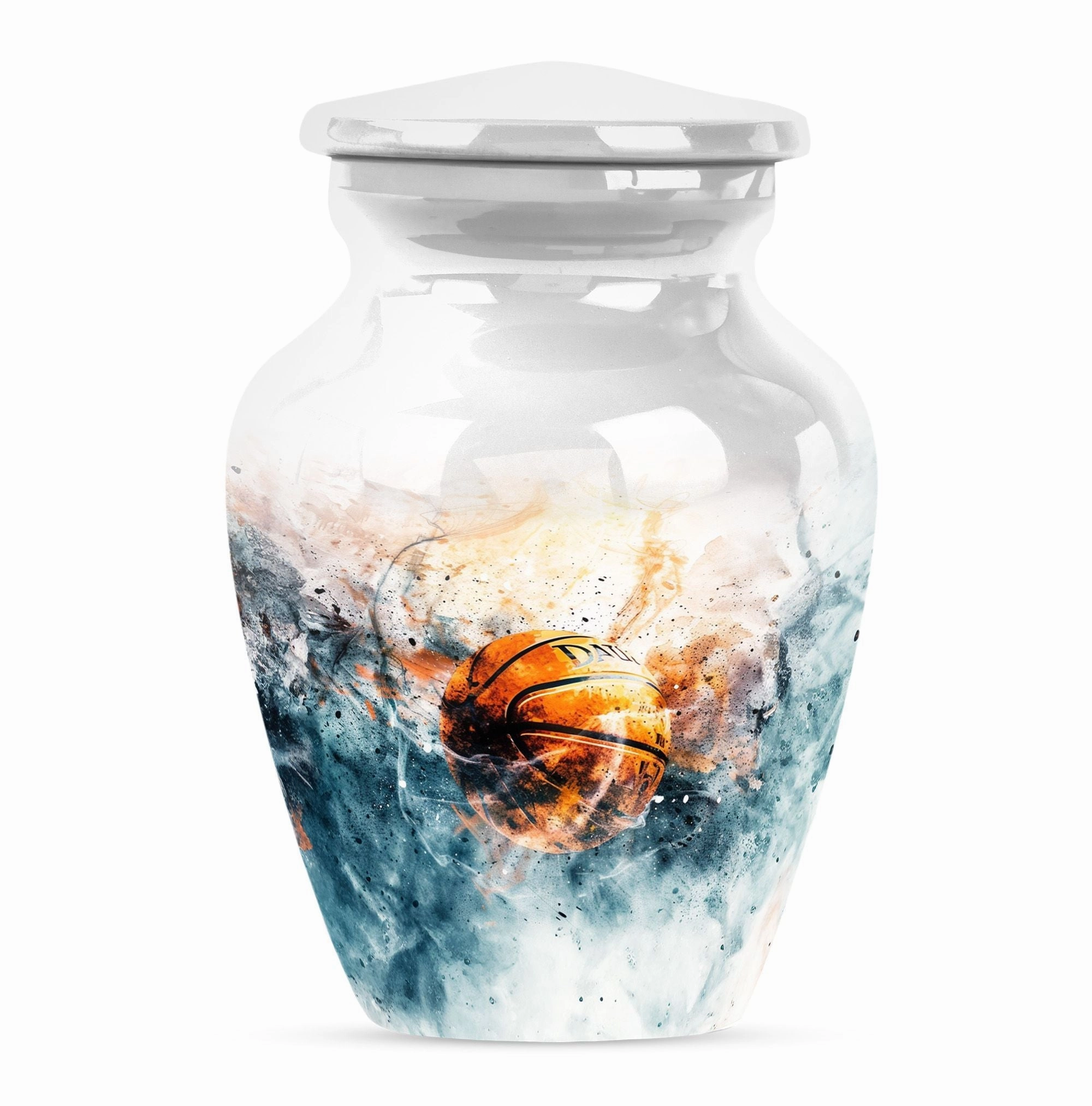 Basketball Urn Memorial Keepsake for Men - A Touching Tribute