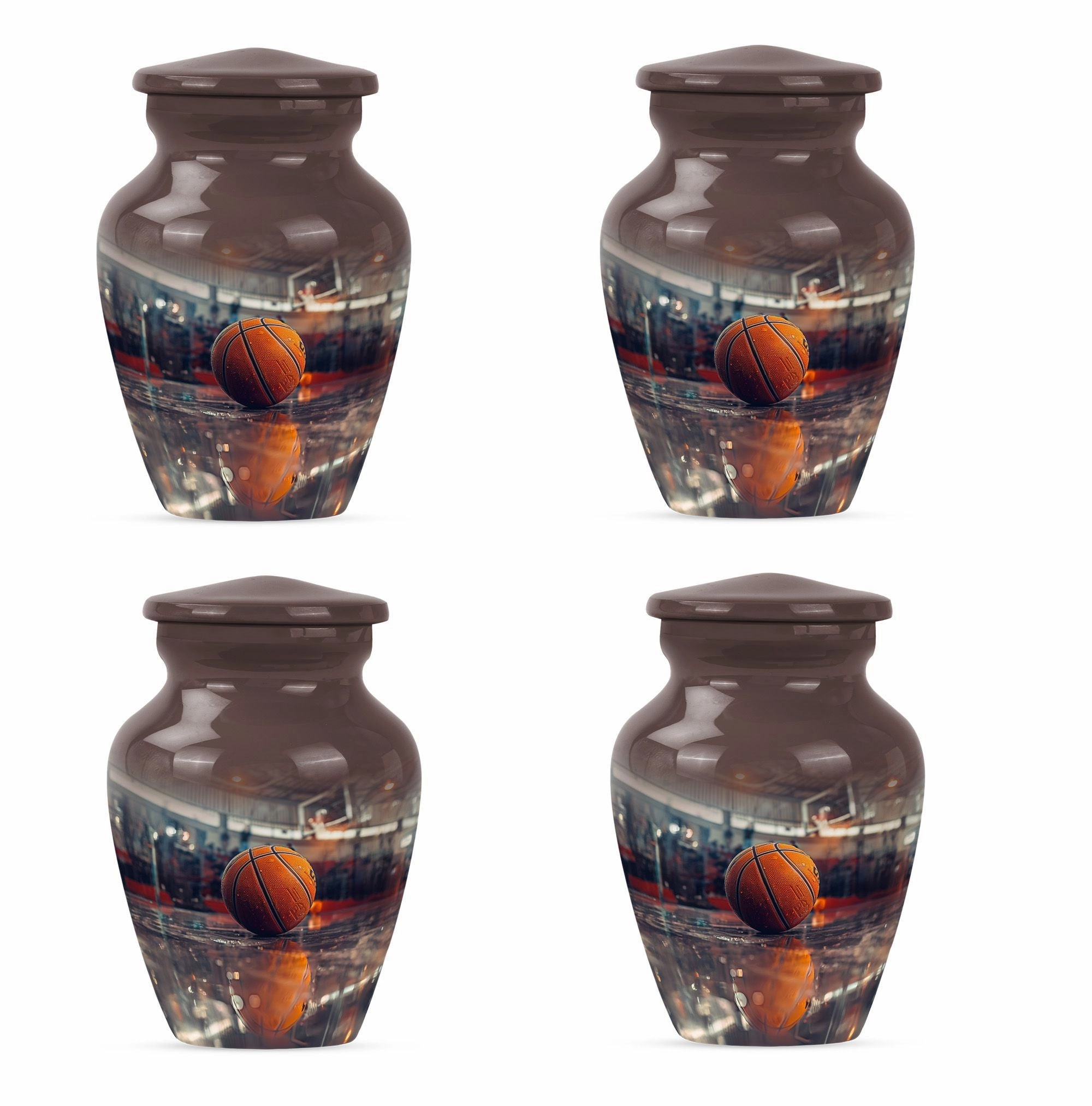 Basketball Urn Mom's Solace - Unique Cremation Keepsake