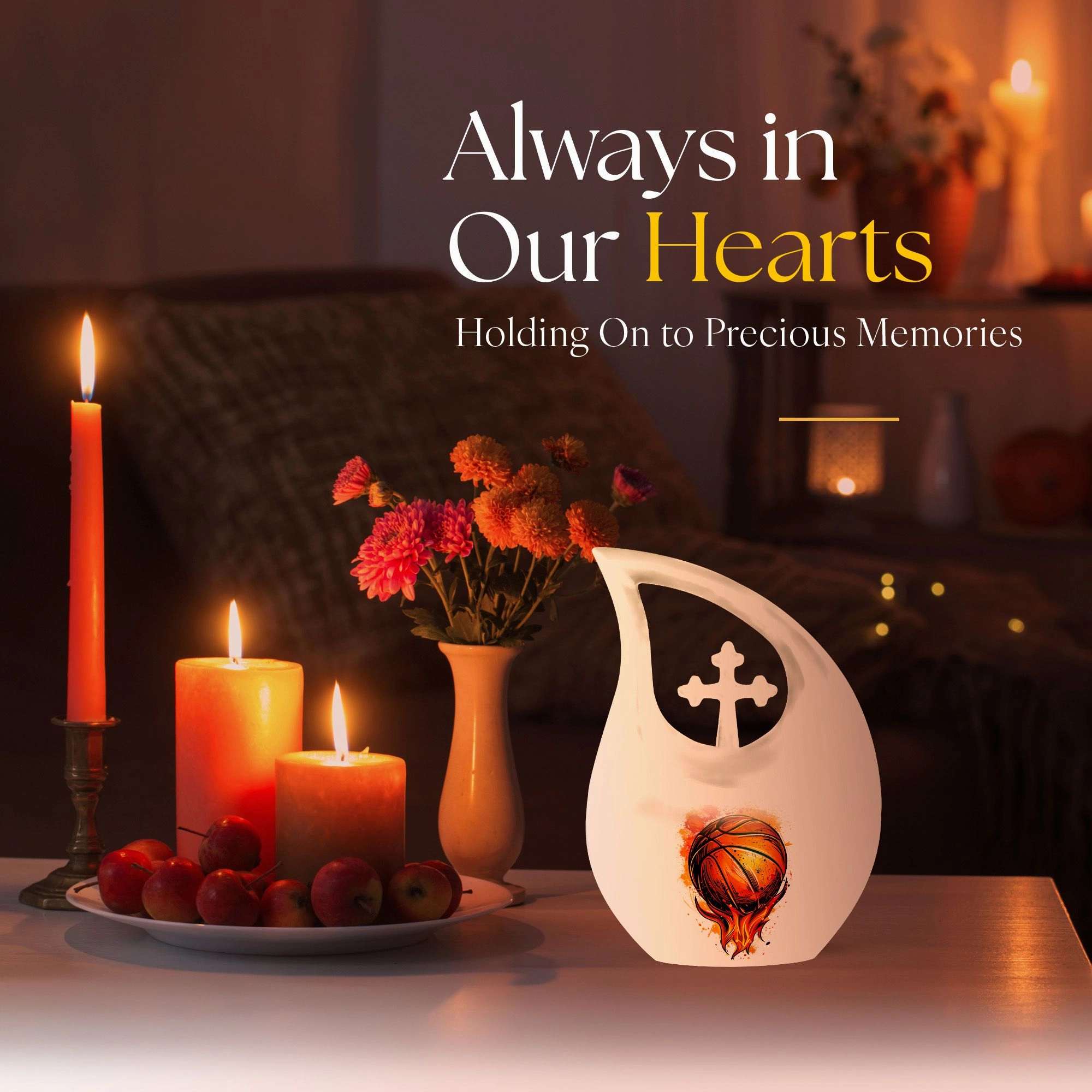 Basketball Urn: Personalized Cremation Urn For Human Ashes