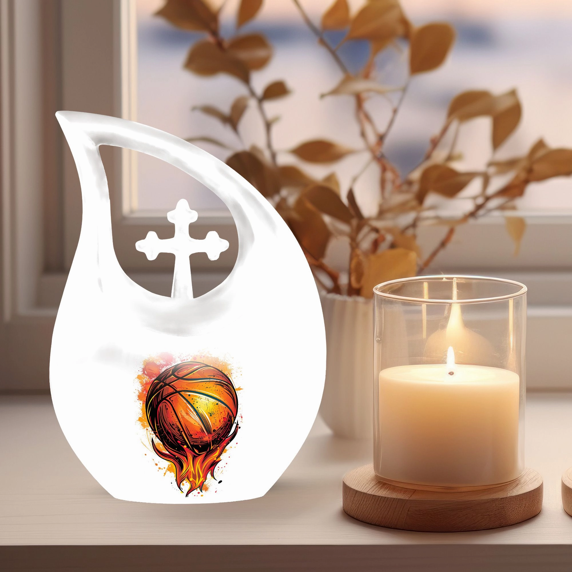 Basketball Urn: Personalized Cremation Urn For Human Ashes