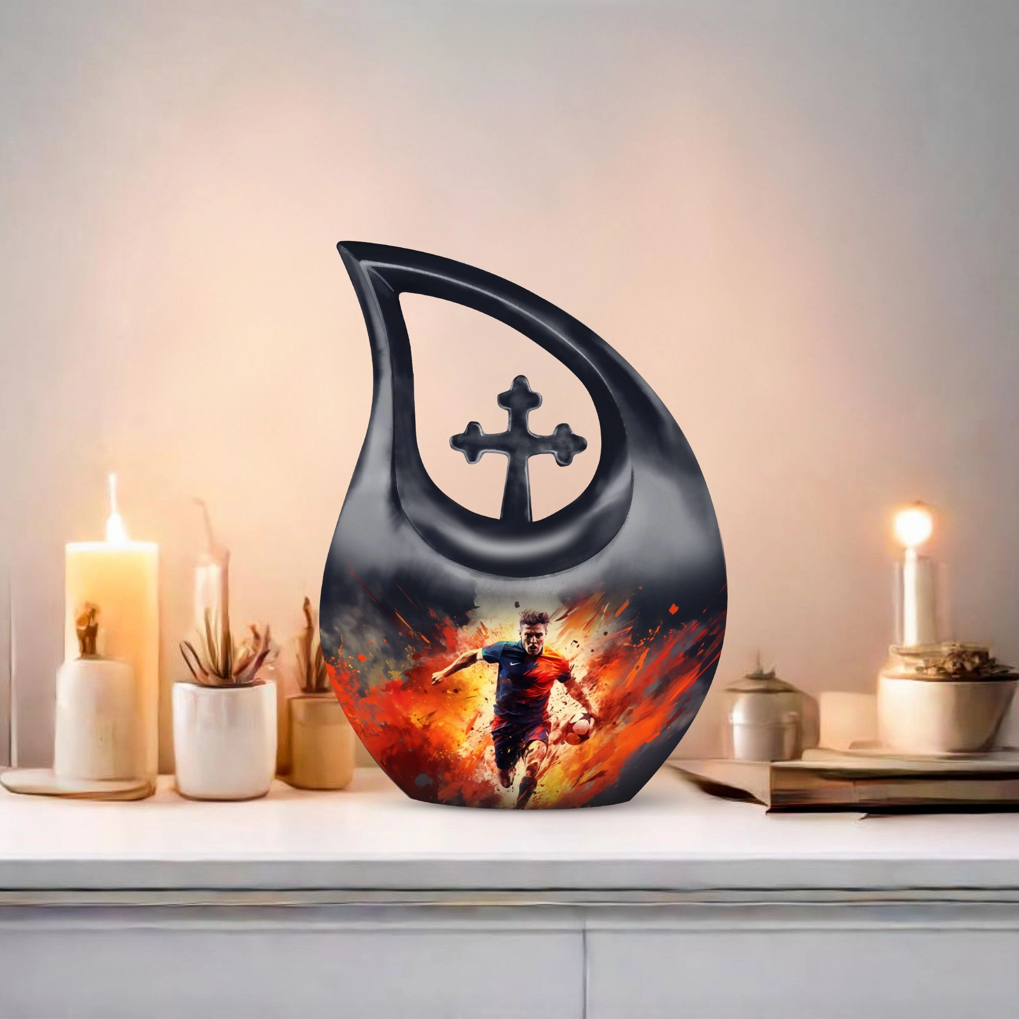 Biodegradable Outdoor Sports Memorial Urn for Ashes