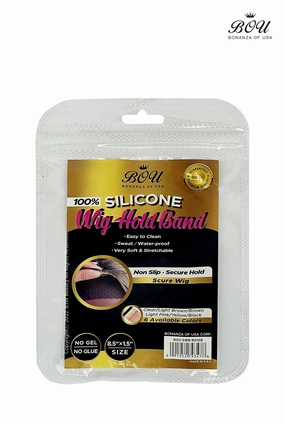 BOU 100% SILICONE WIG HOLD BAND