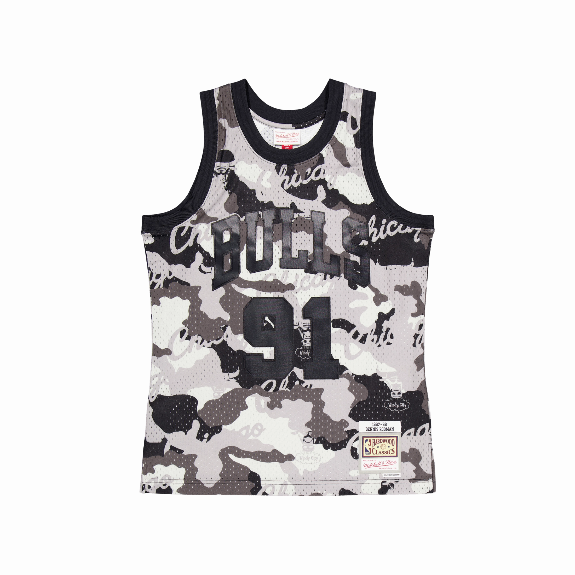 Bulls Ghost Black Camo Swingma Pattern/black