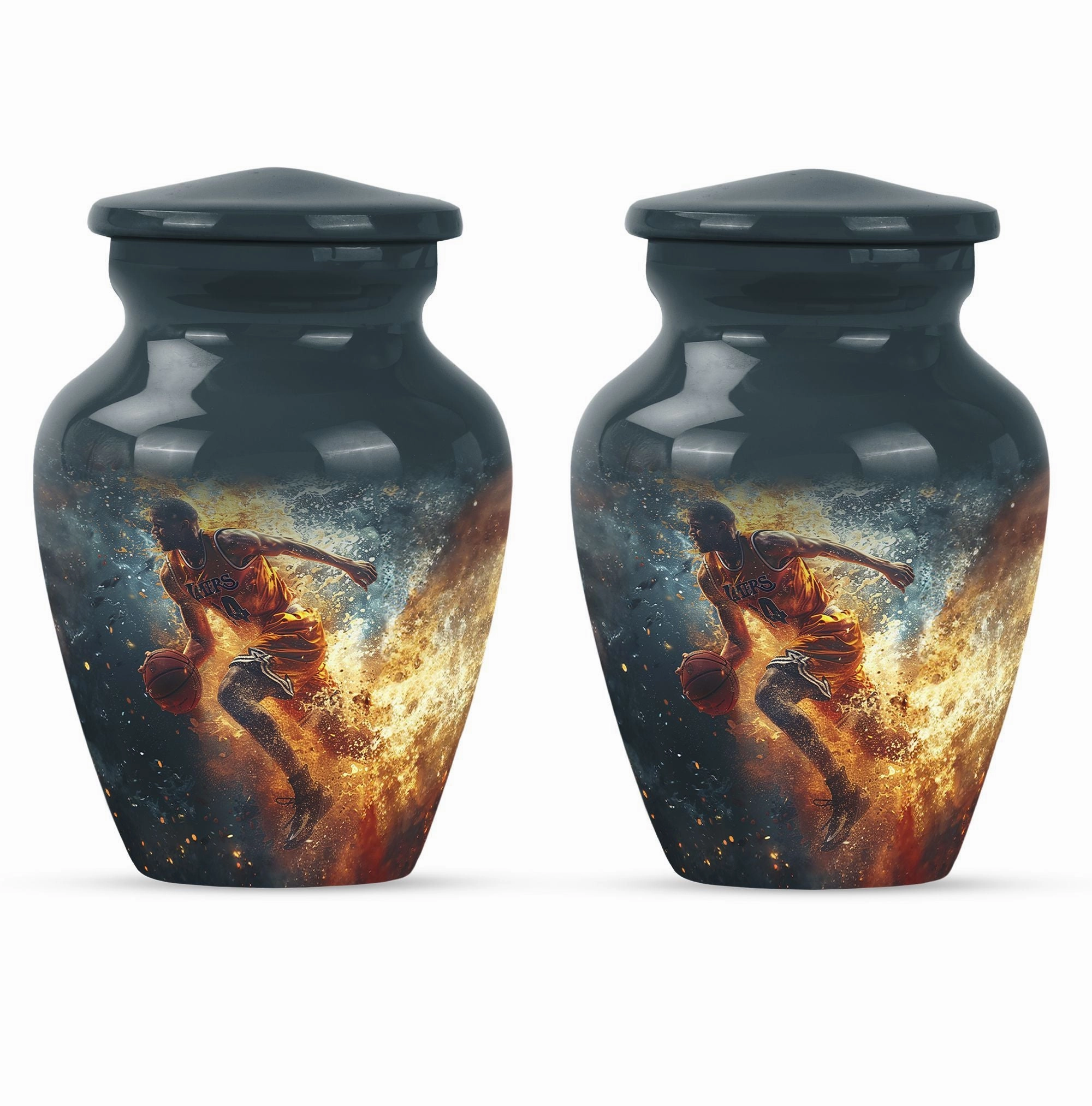 Butterfly Tribute Basketball Cremation Cherishing Departed Souls