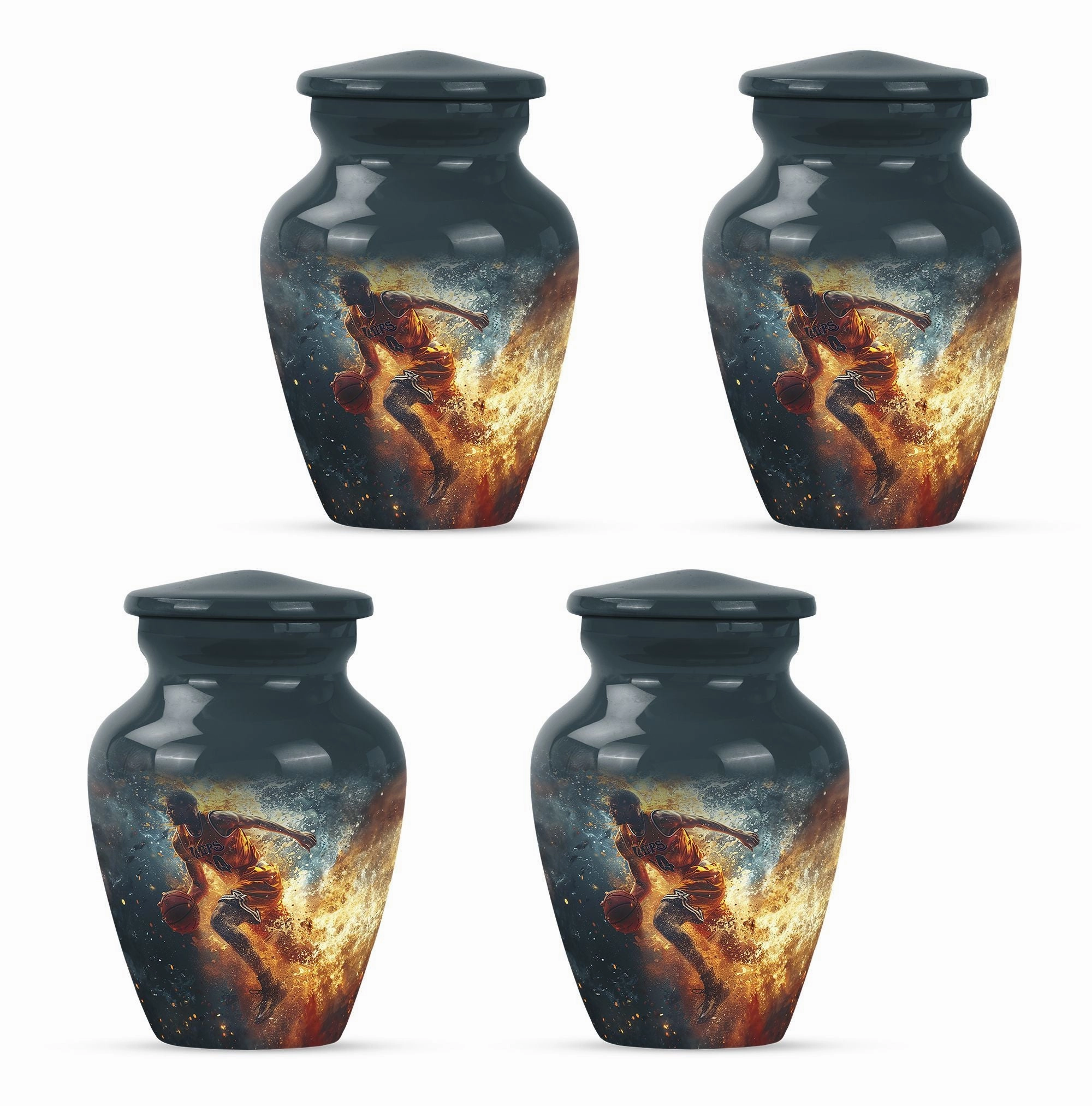 Butterfly Tribute Basketball Cremation Cherishing Departed Souls