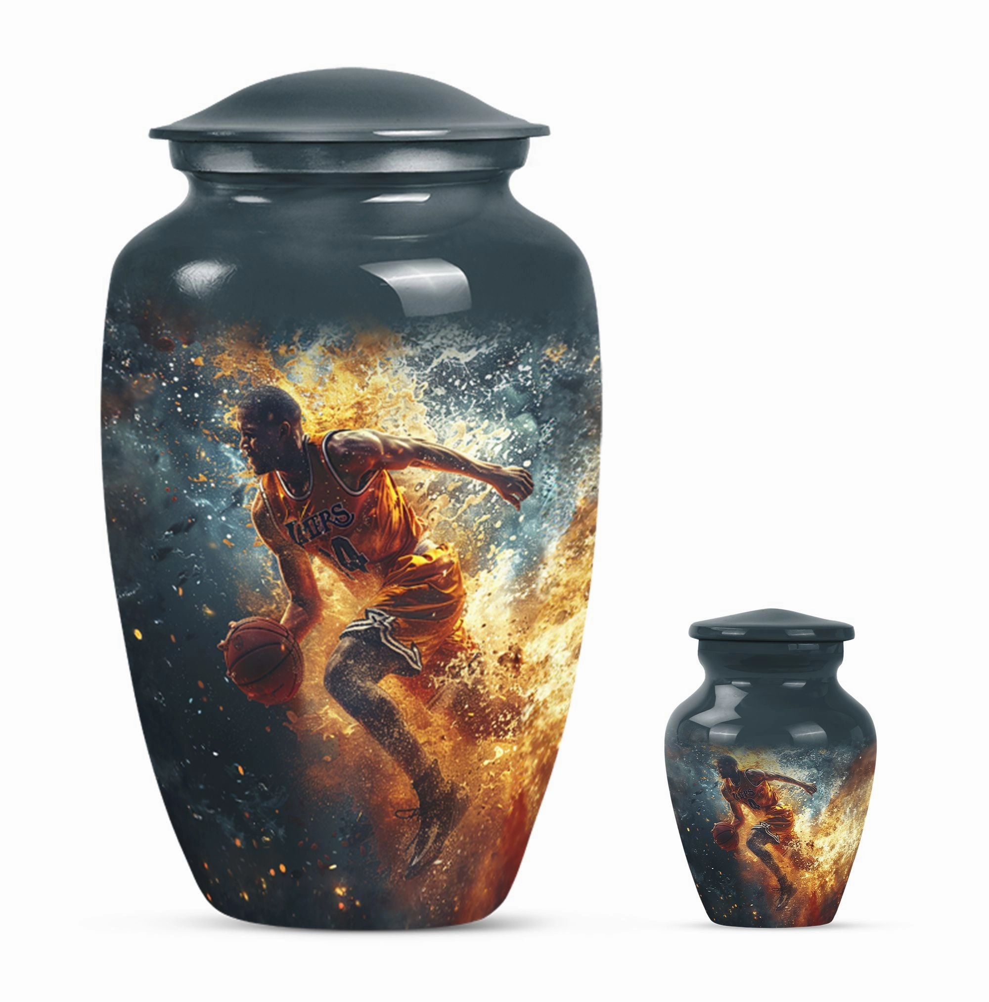 Butterfly Tribute Basketball Cremation Cherishing Departed Souls