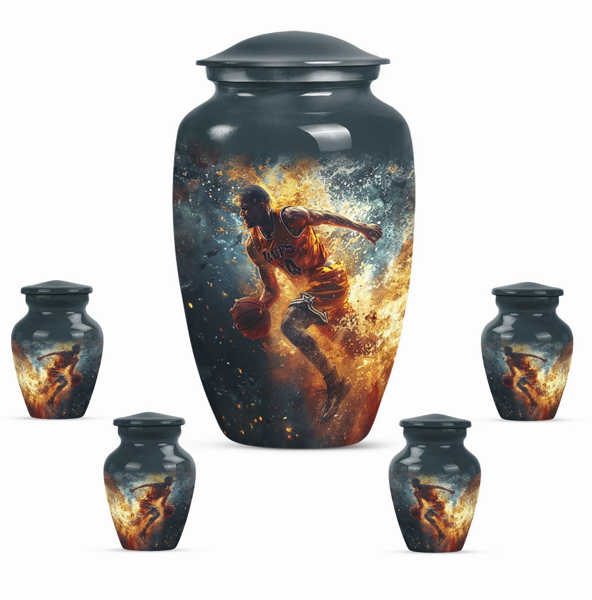 Butterfly Tribute Basketball Cremation Cherishing Departed Souls